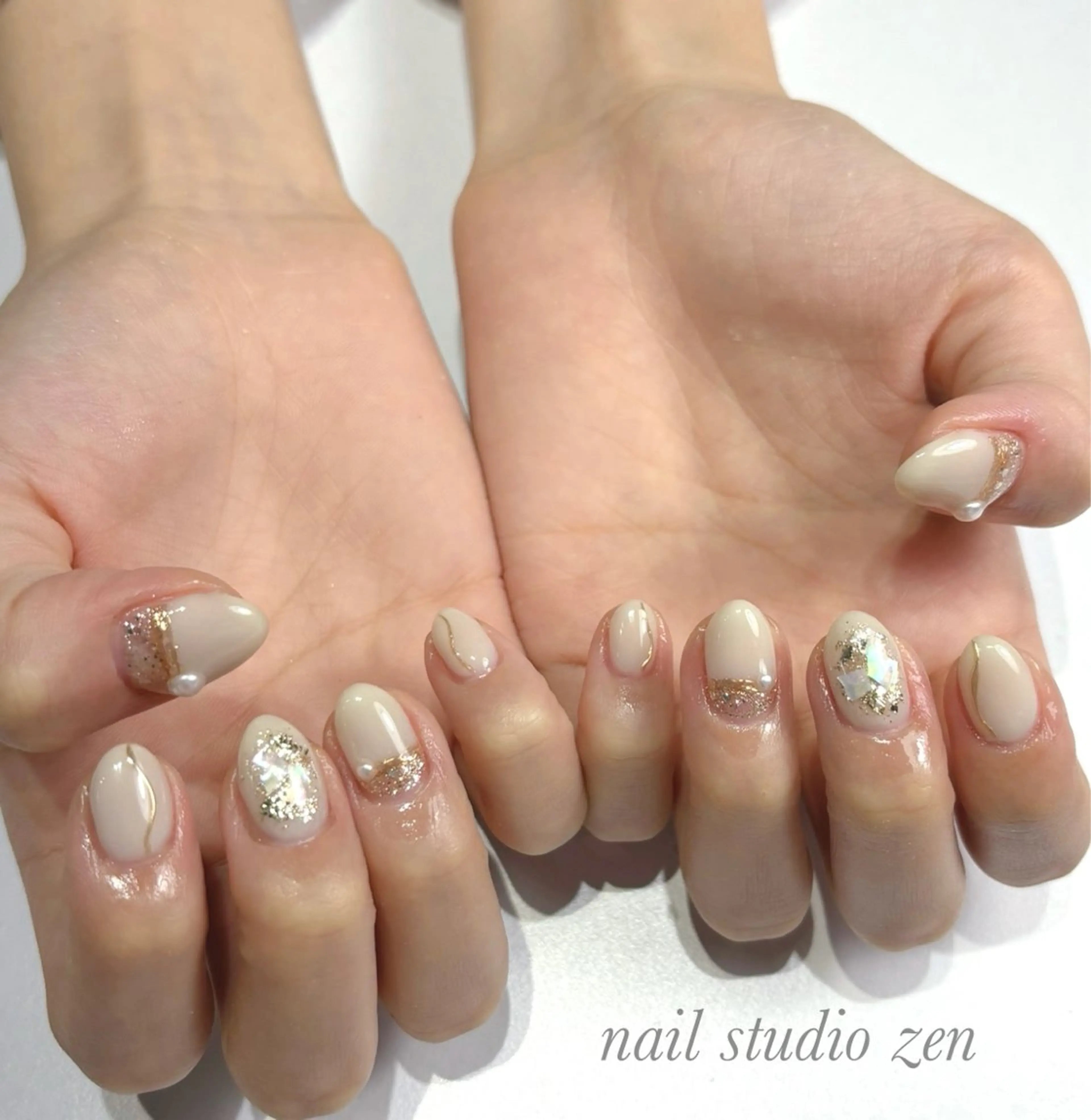 ネイル ハンドネイル nail Zen mikuのネイルデザイン