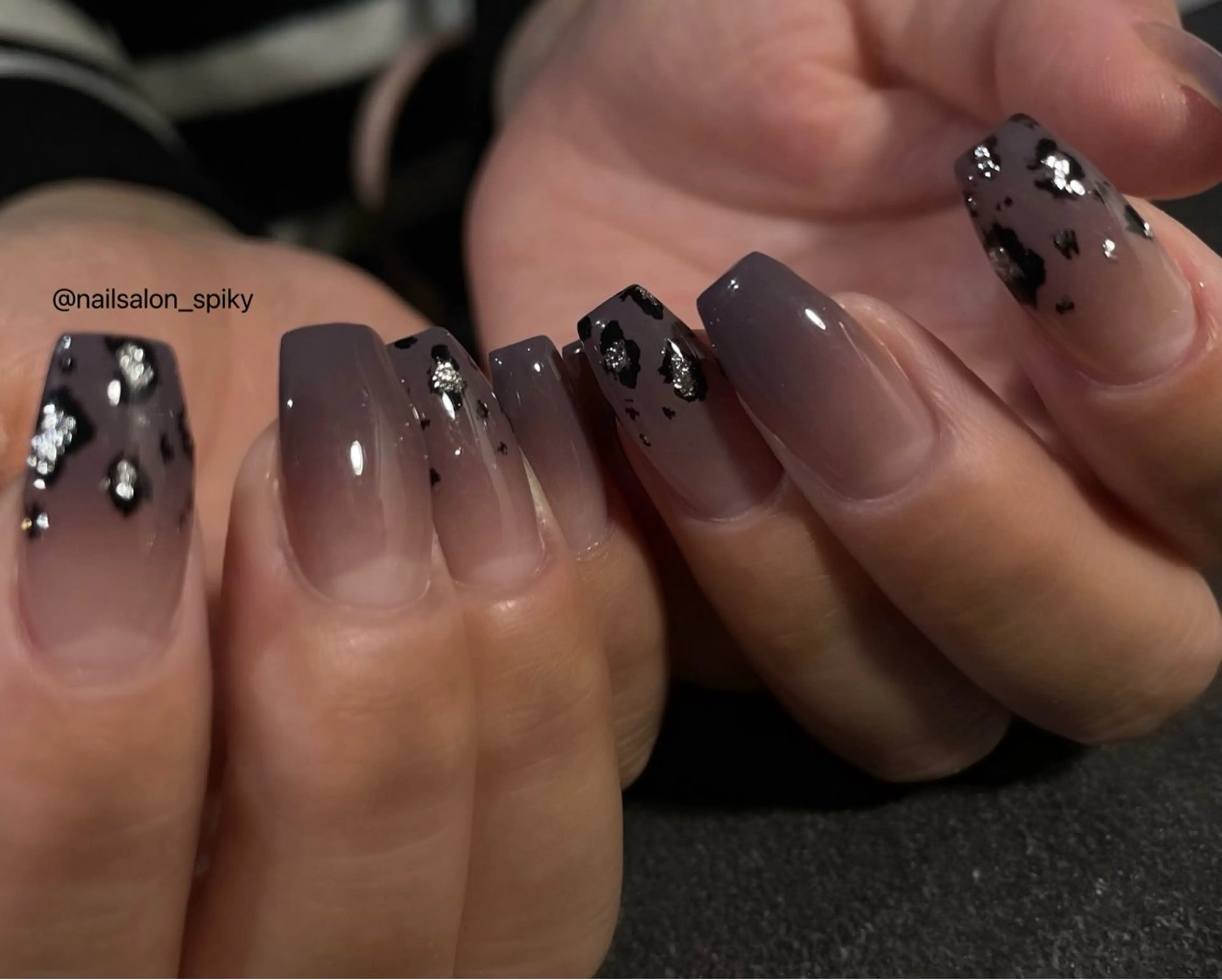 ネイル ハンドネイル Spiky とうげ ふうかのネイルデザイン