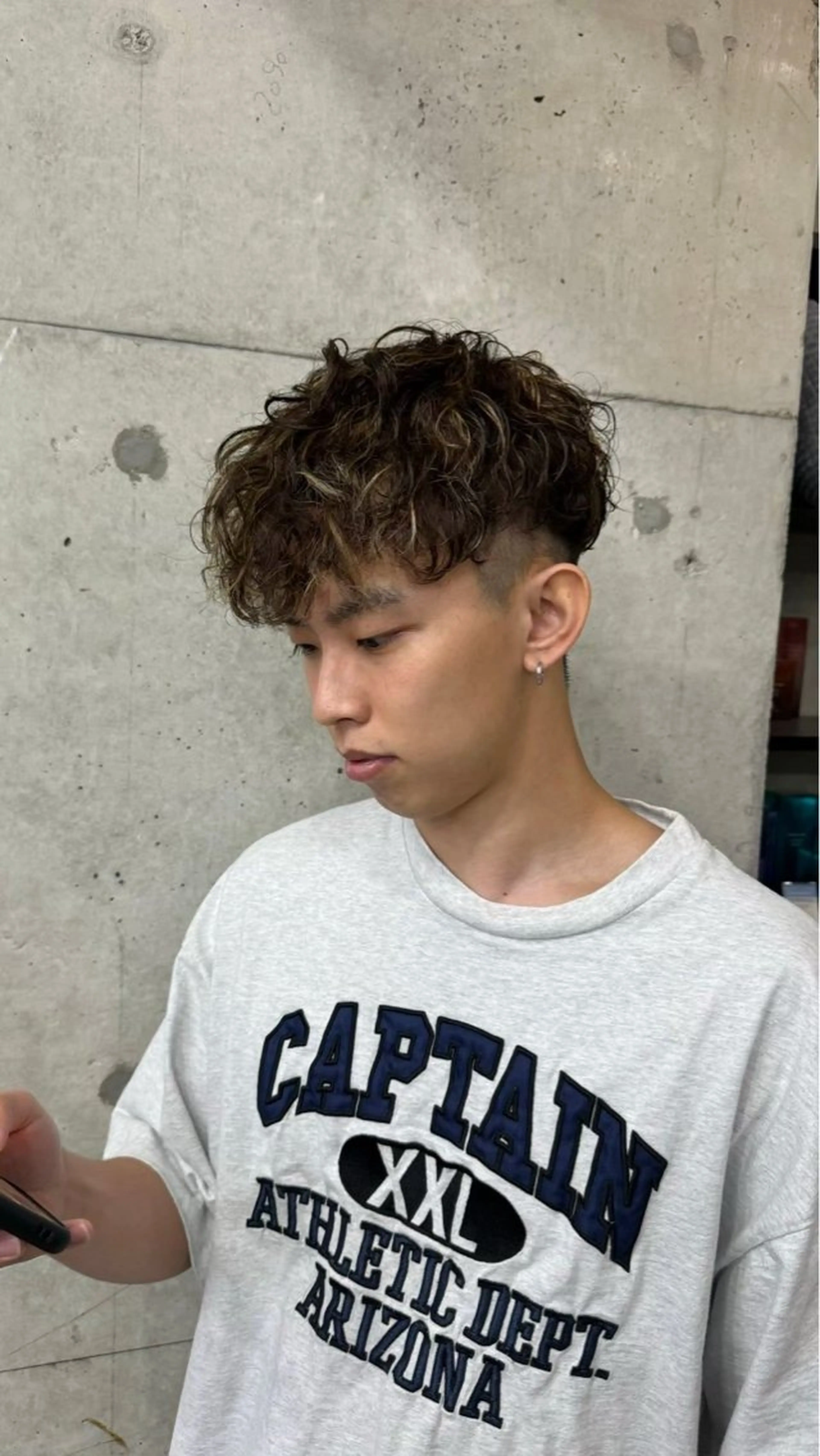 メンズ カット パーマ be'leef.dip吹田店所属・佐藤 乃愛のヘアスタイル