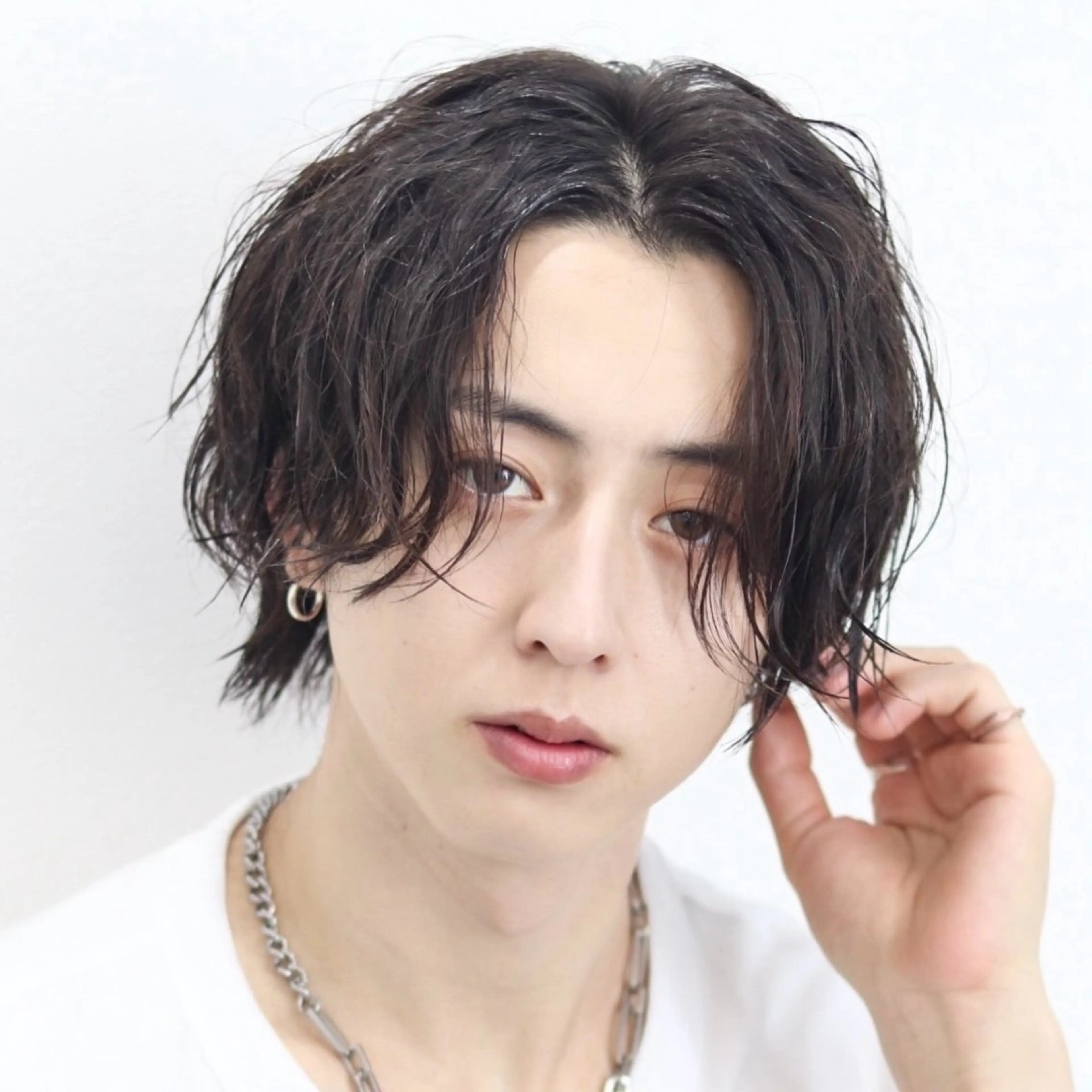 ショート カラー パーマ メンズ カット パーマ 🔥メンズ🔥かっこ いいが正義！代表柿崎のヘアスタイル