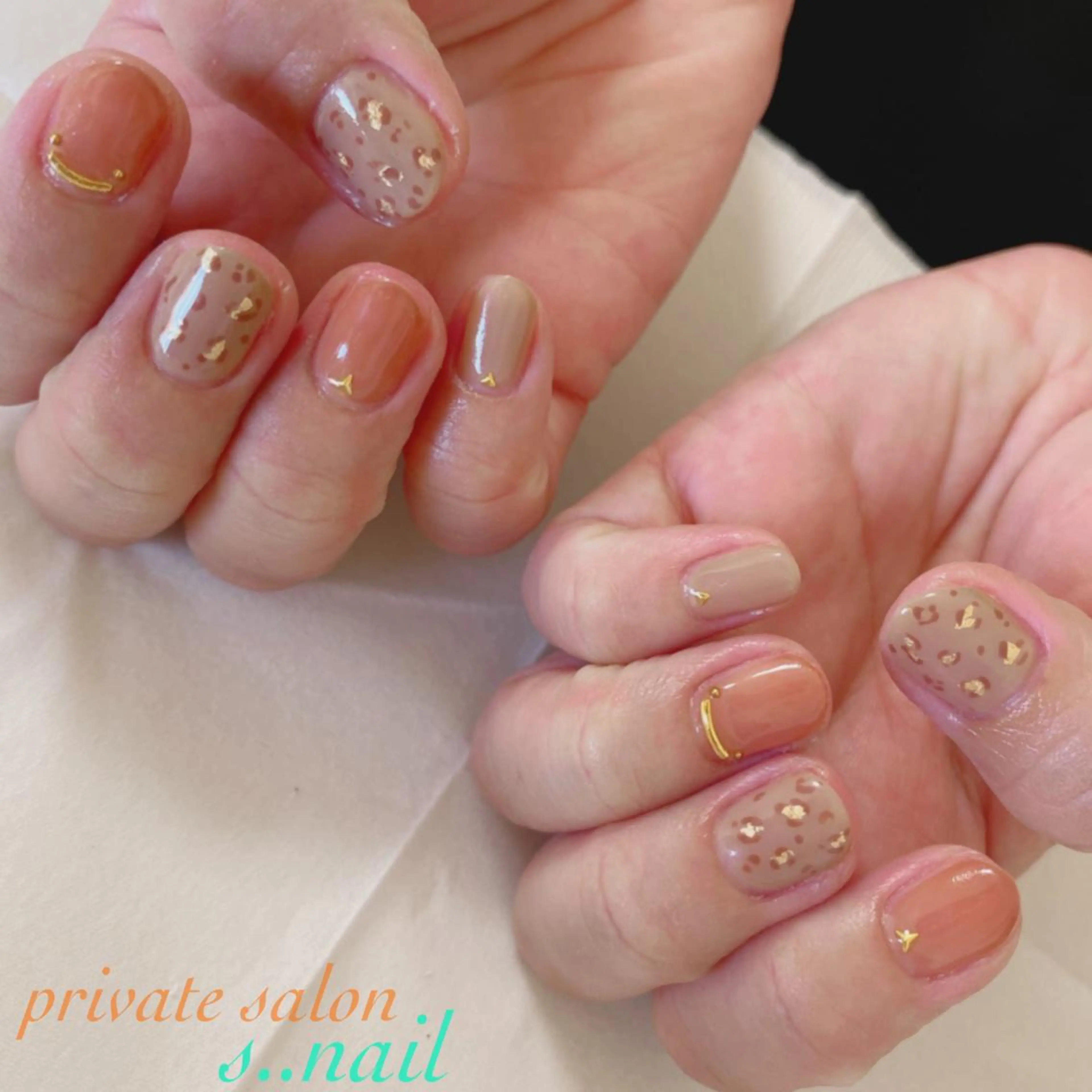 ネイル アニマル柄 ハンドネイル フットネイル s..nail / MORITAのネイルデザイン