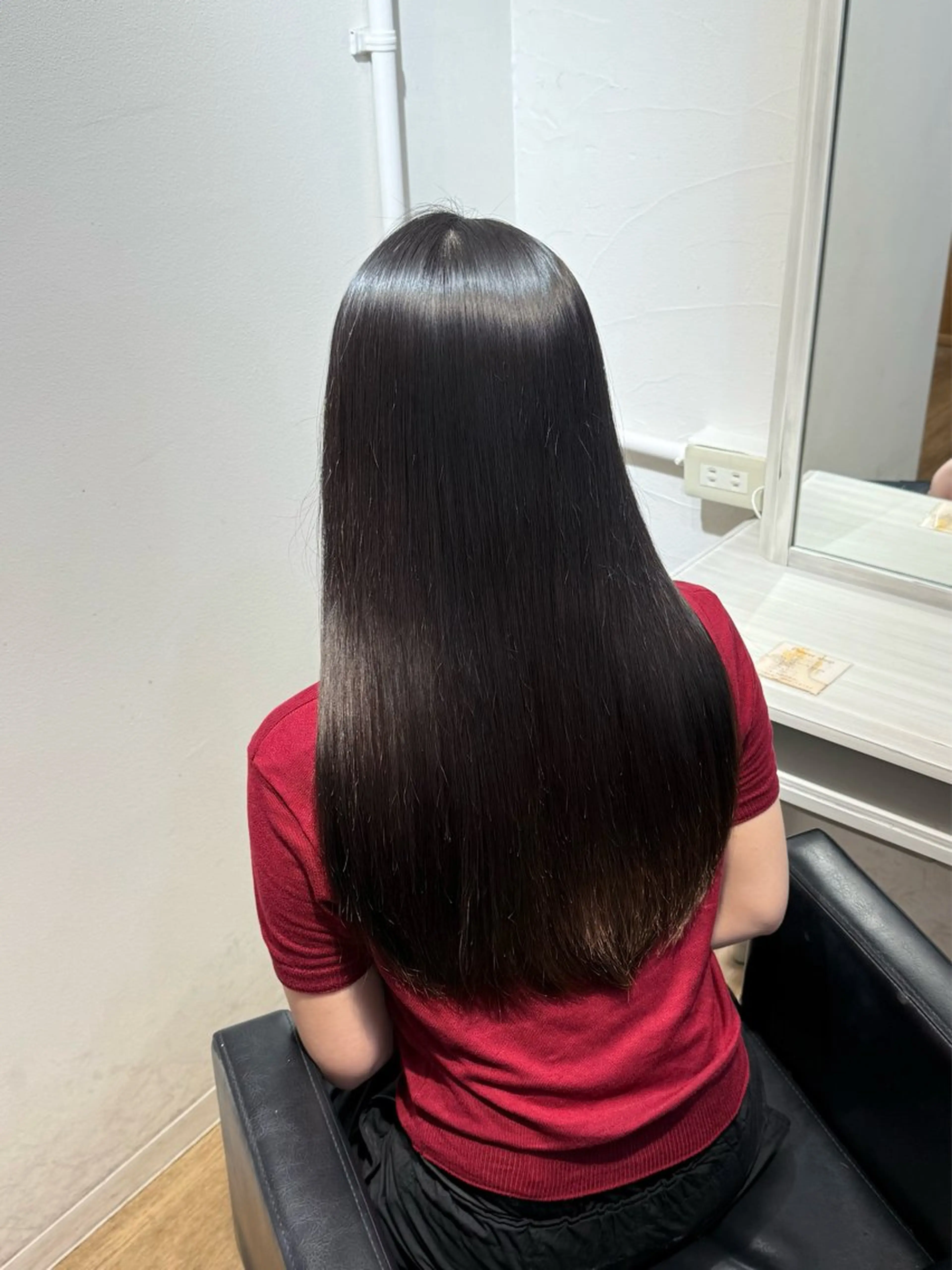 ロング 茶屋町/ワンカラー RAN　モデル募集中のヘアスタイル