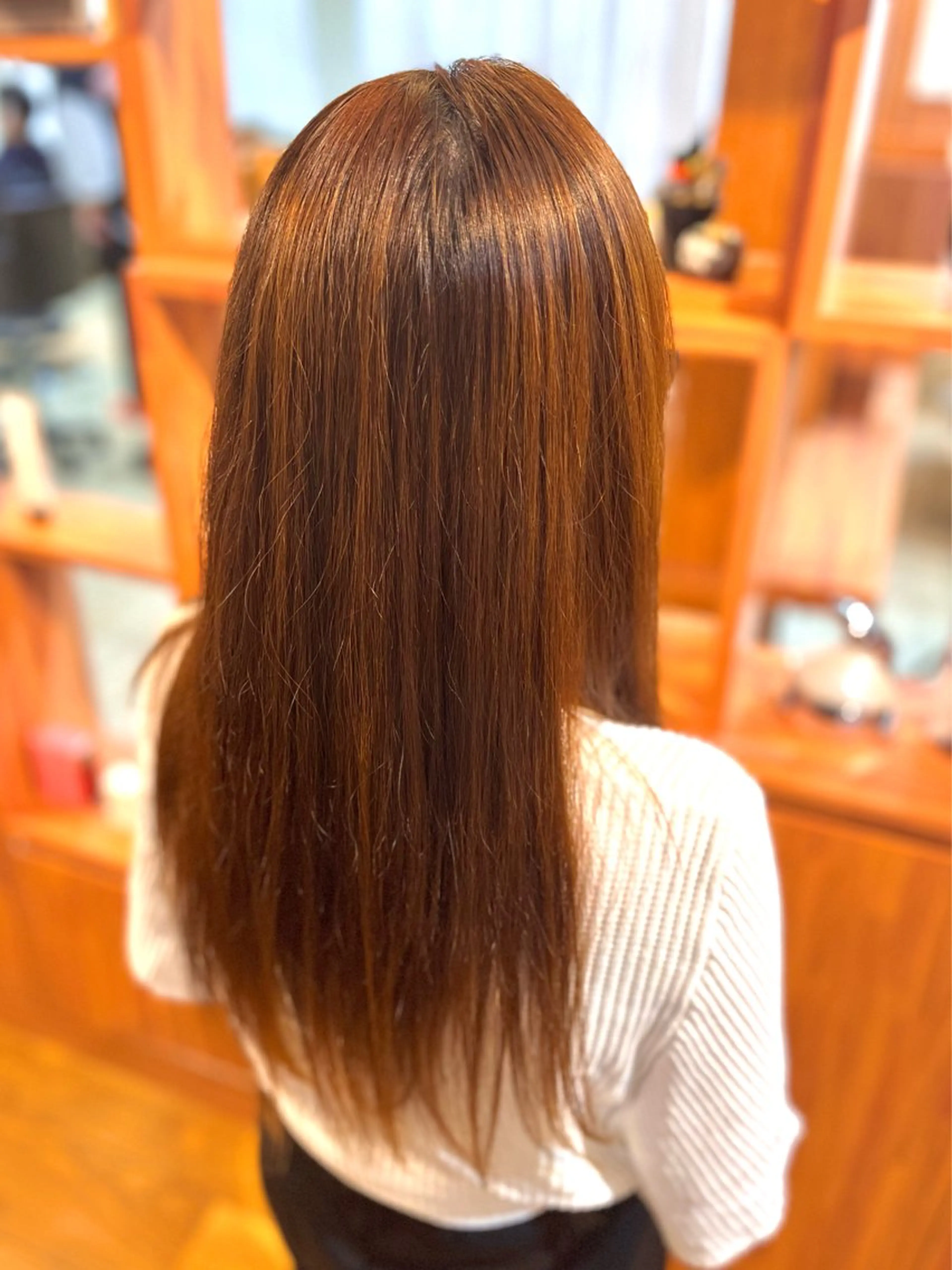 ロング カラー ヘアカラー トリートメント 中島 正敏のヘアスタイル