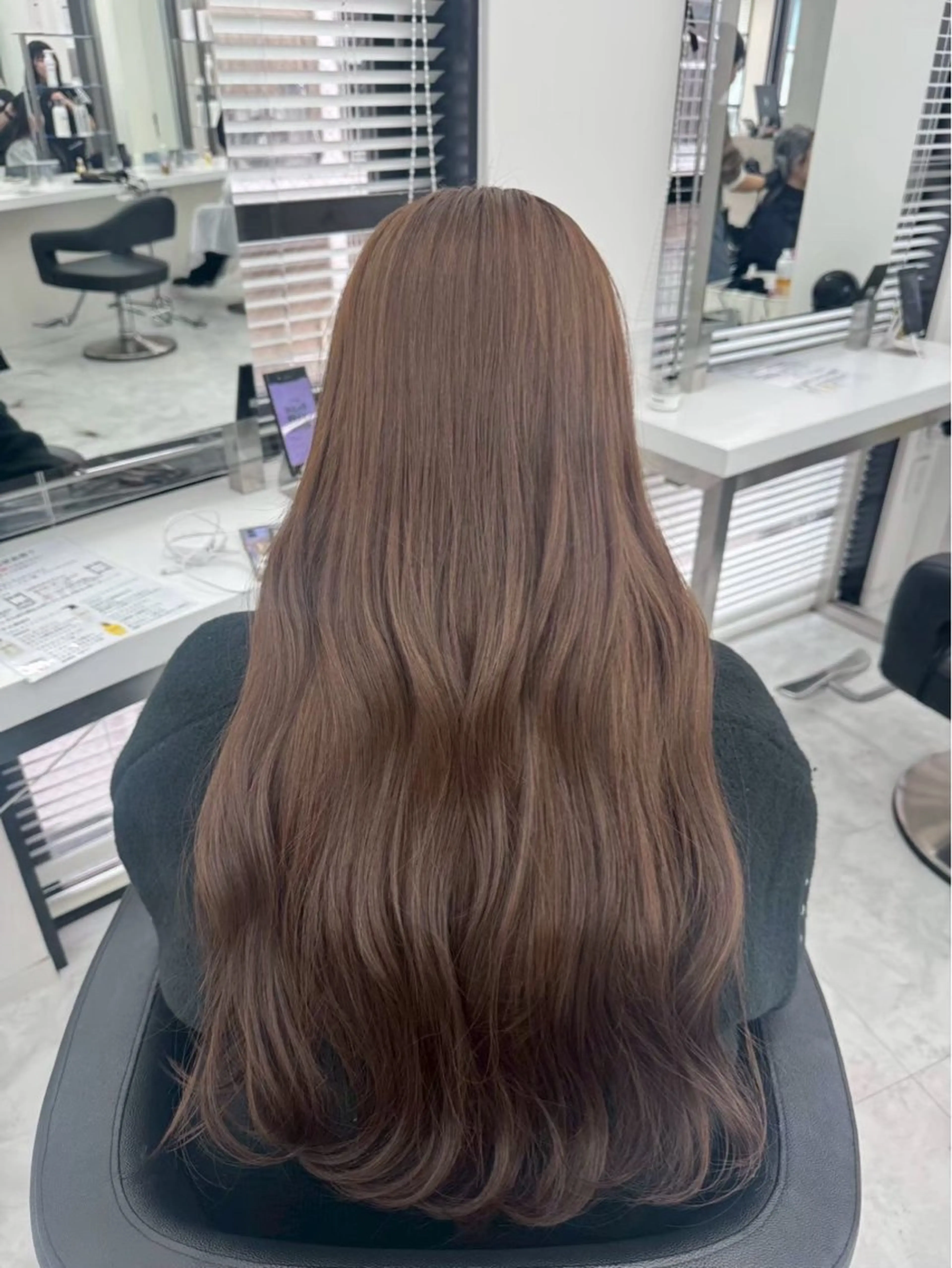 カラー 韓国上品ヘア🤍 ARISA🤍のヘアスタイル