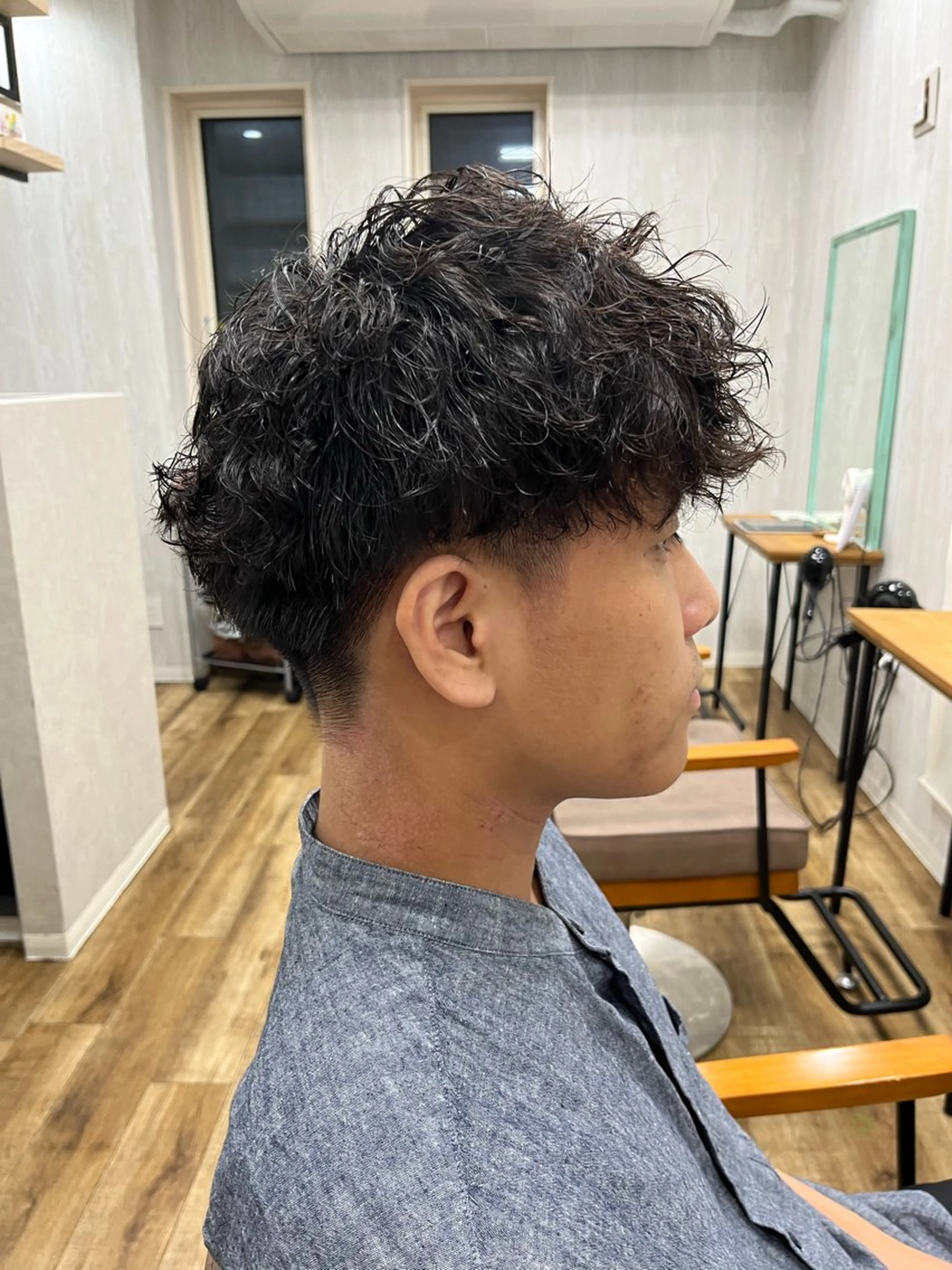 【✨スタイリングを楽にかっこよく✨】メンズカット＋メンズパーマ　¥8900→6900の写真