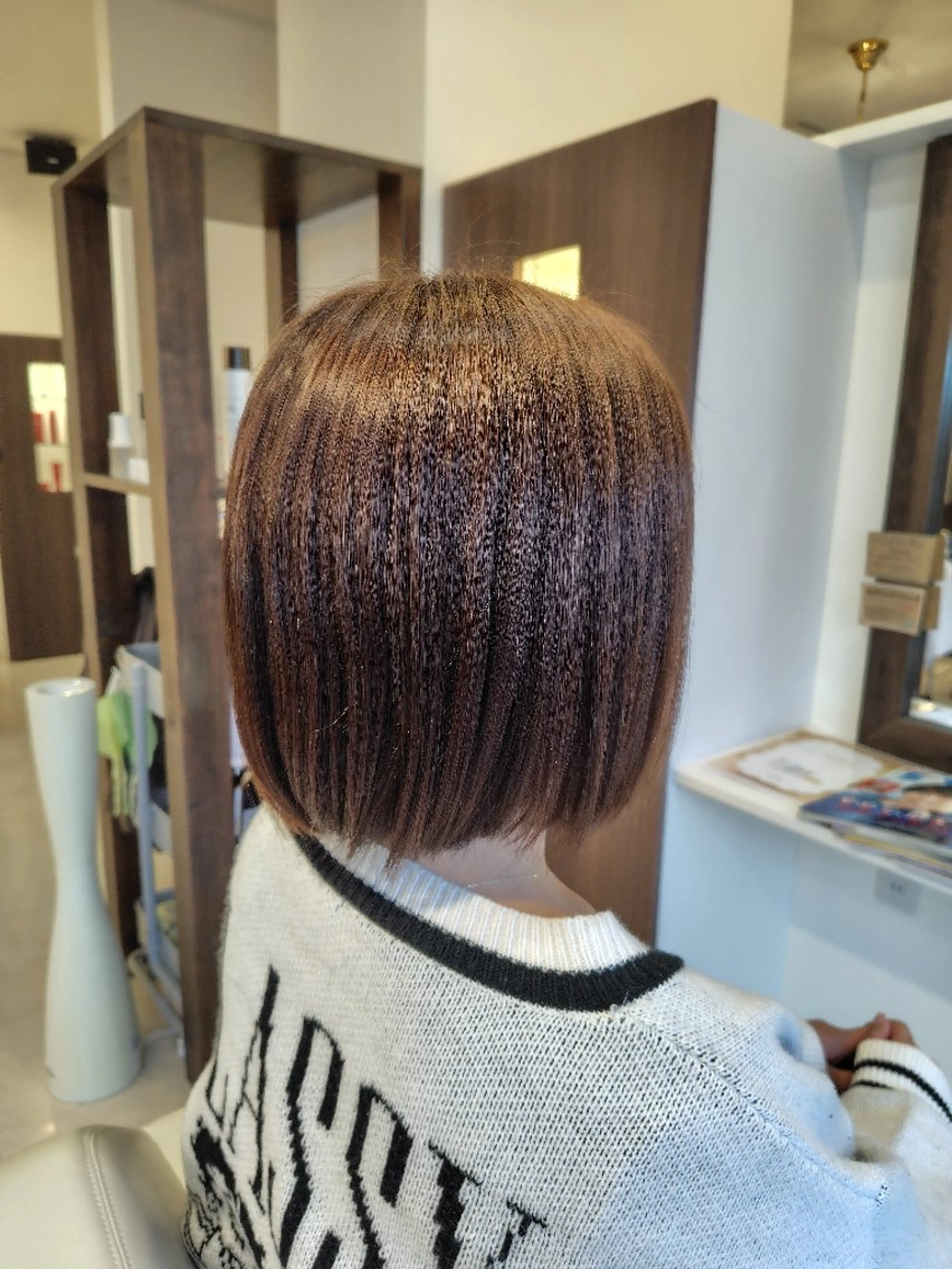 ショート ヘアカラー migcy所属・三浦 瑞華のヘアスタイル