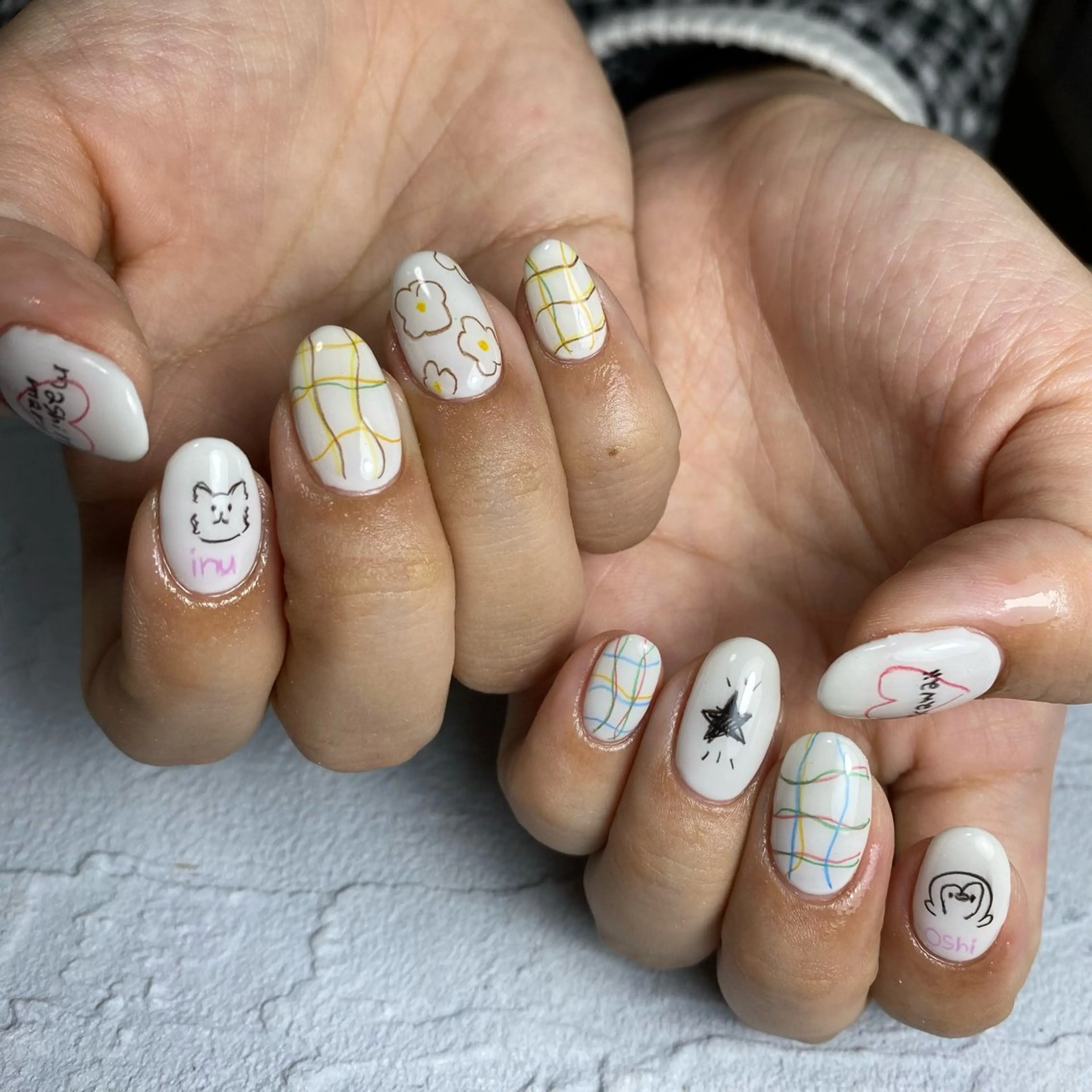 ネイル ハンドネイル Re:Smil所属・☺︎ NOZOMI☺︎のネイルデザイン