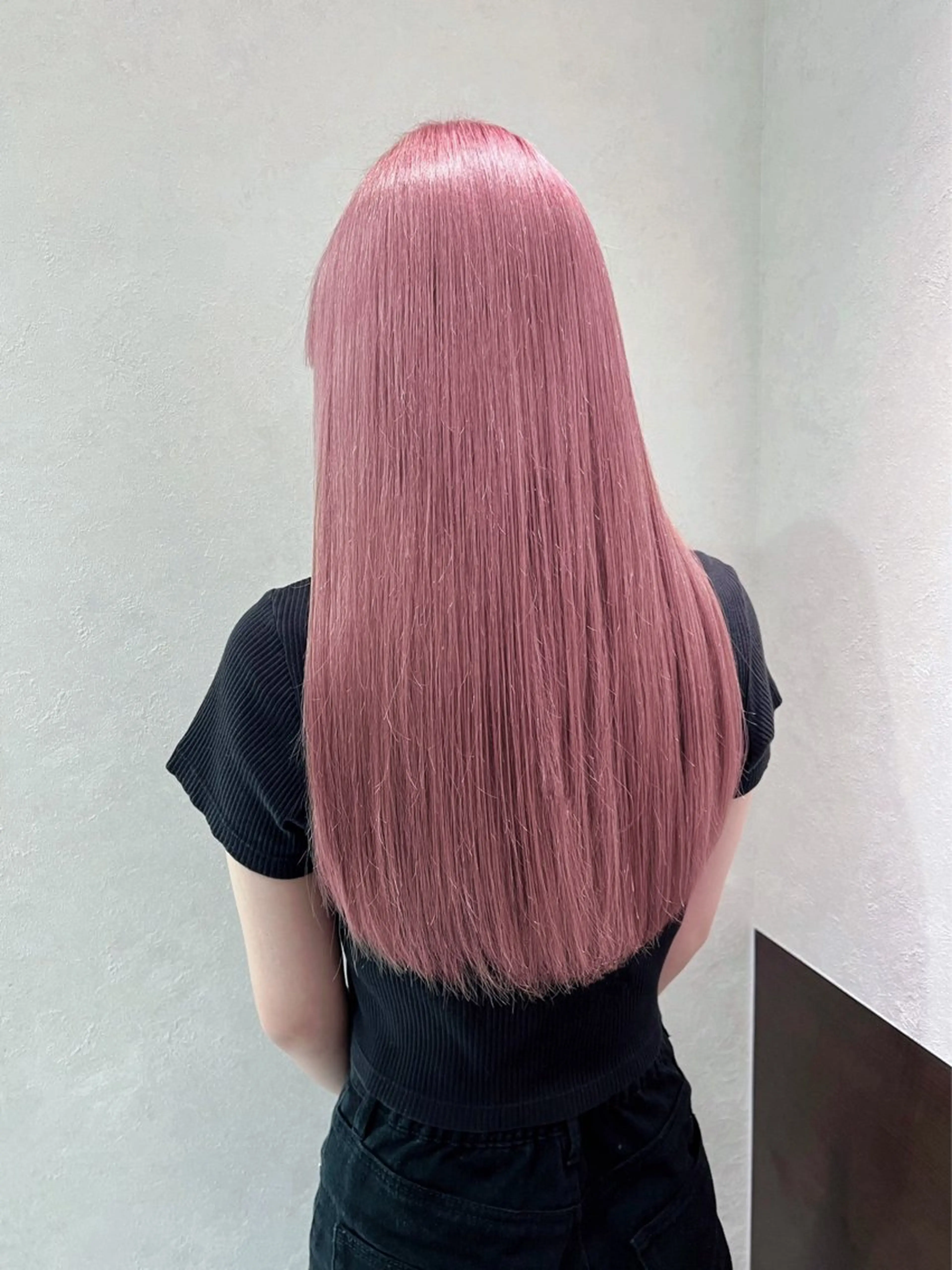 カラー ヘアカラー nehus nagaoka所属・🖤複雑履歴ブリーチ Mizuki 🖤のヘアスタイル
