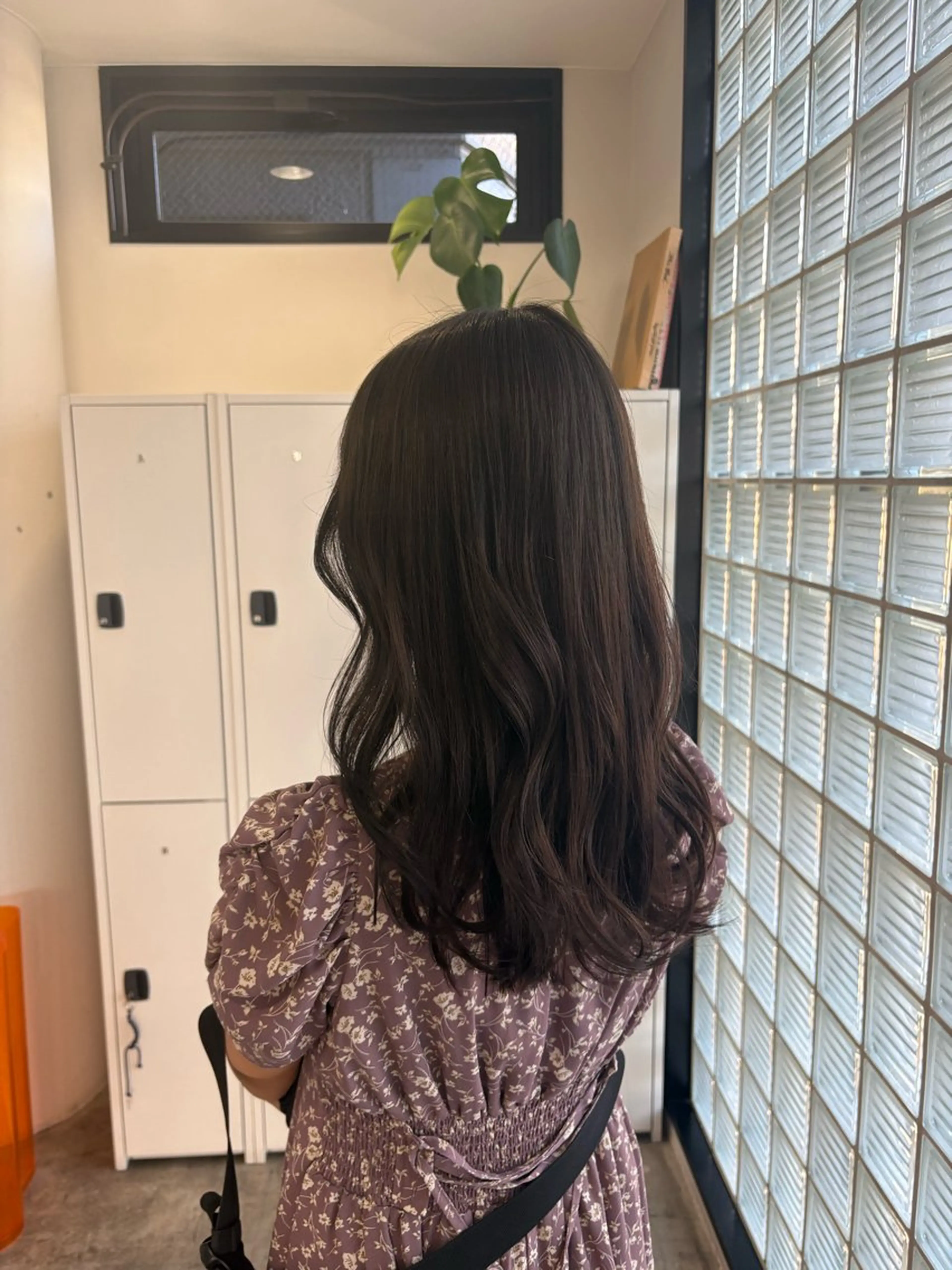 ミディアム カット ヘアカラー トリートメント ヨシノ　ヒメカ /大阪美容室のヘアスタイル