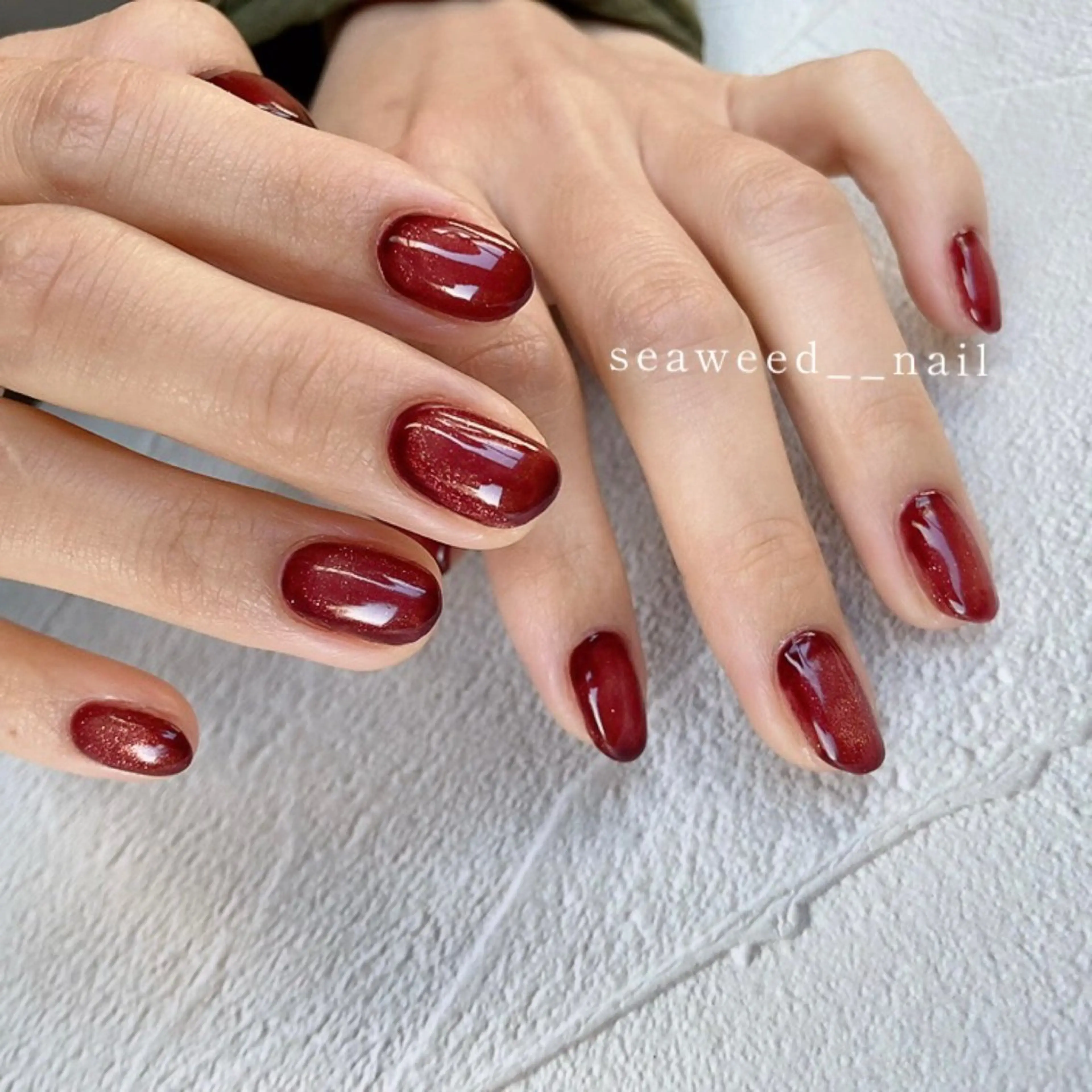 ネイル ハンドネイル seaweed nailのネイルデザイン