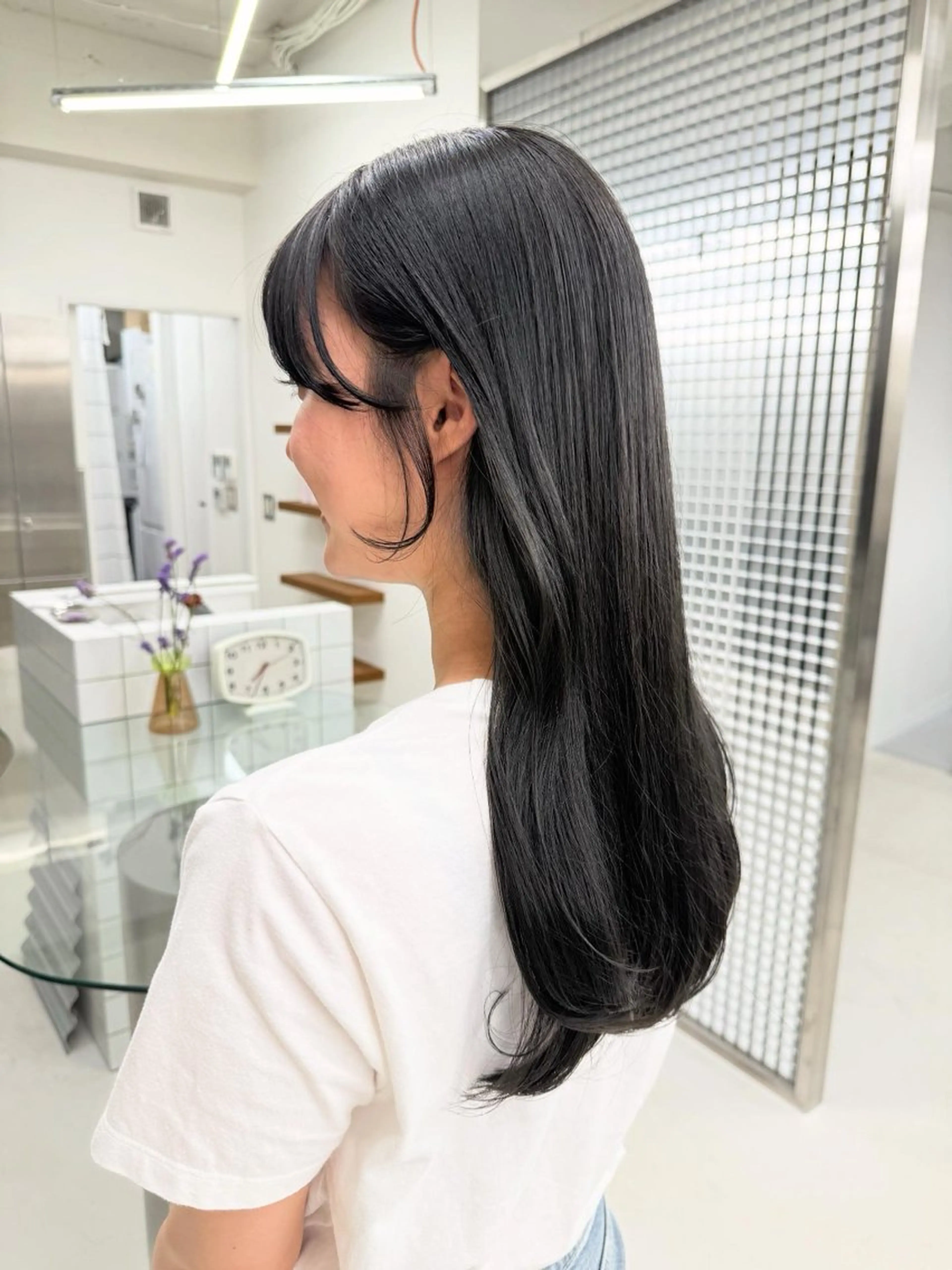 ロング カラー カット ヘアカラー トリートメント 表参道/ 透明感 colorのヘアスタイル