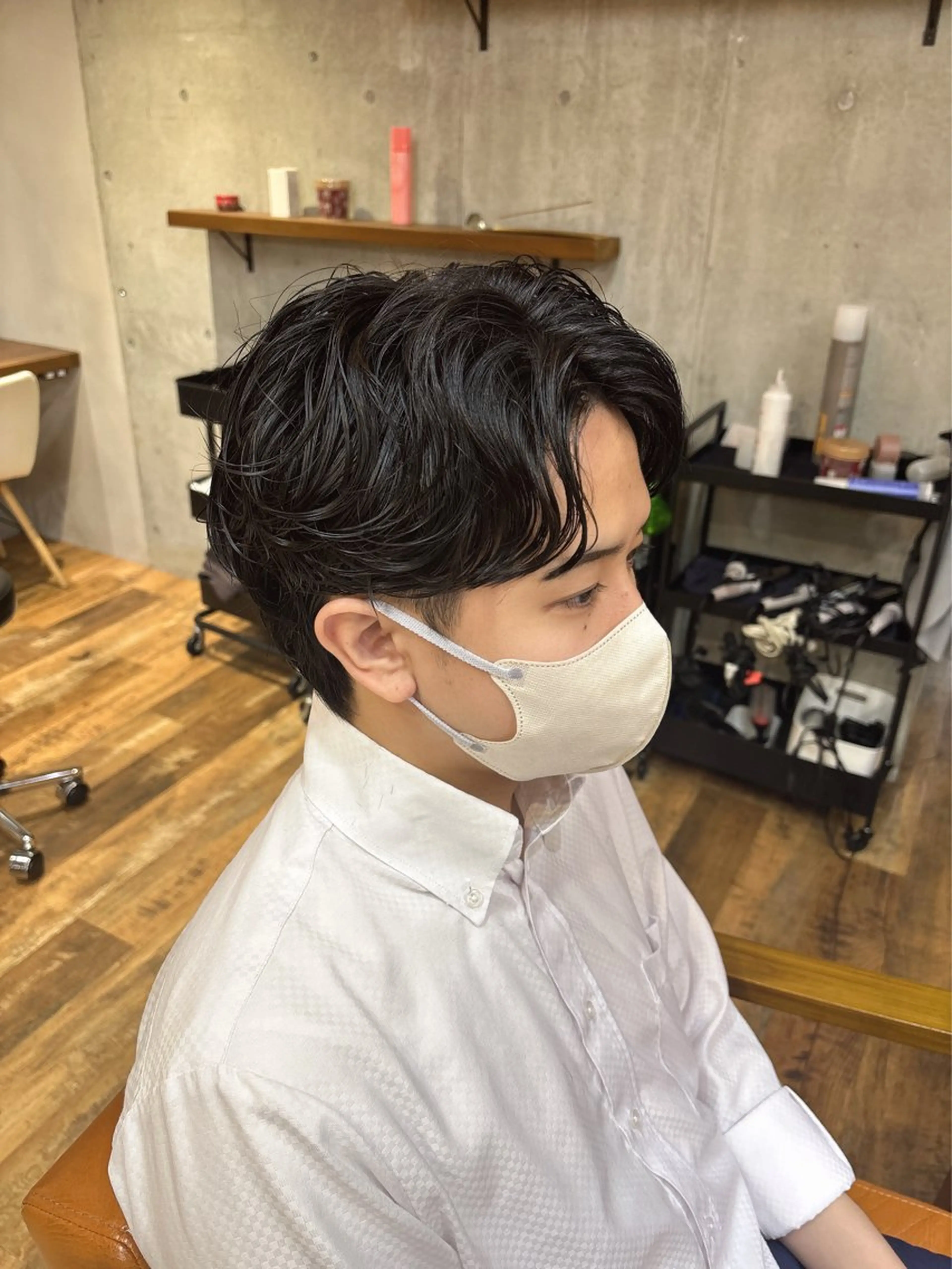 ショート パーマ カット パーマ ❤️‍🔥カラー特化 ❤️‍🔥鈴木凱人のヘアスタイル
