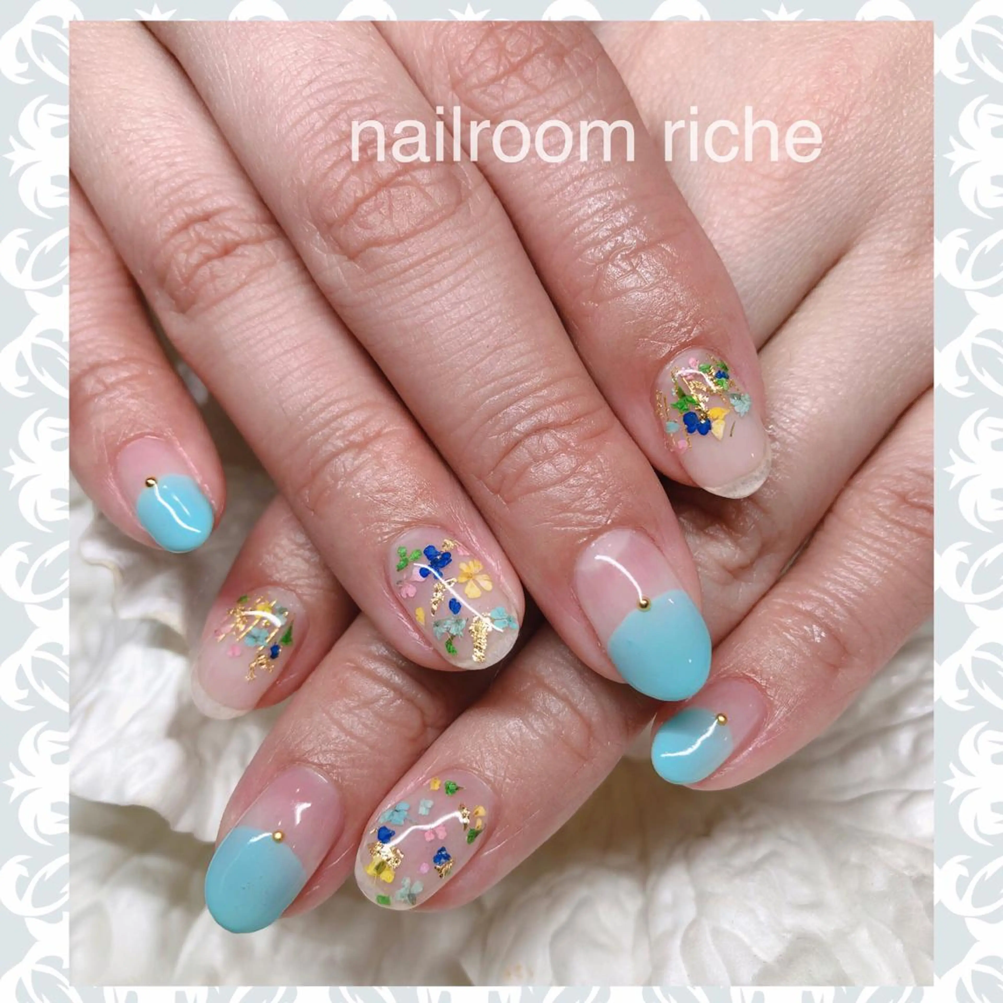 ネイル ハンドネイル nailroom richeのネイルデザイン