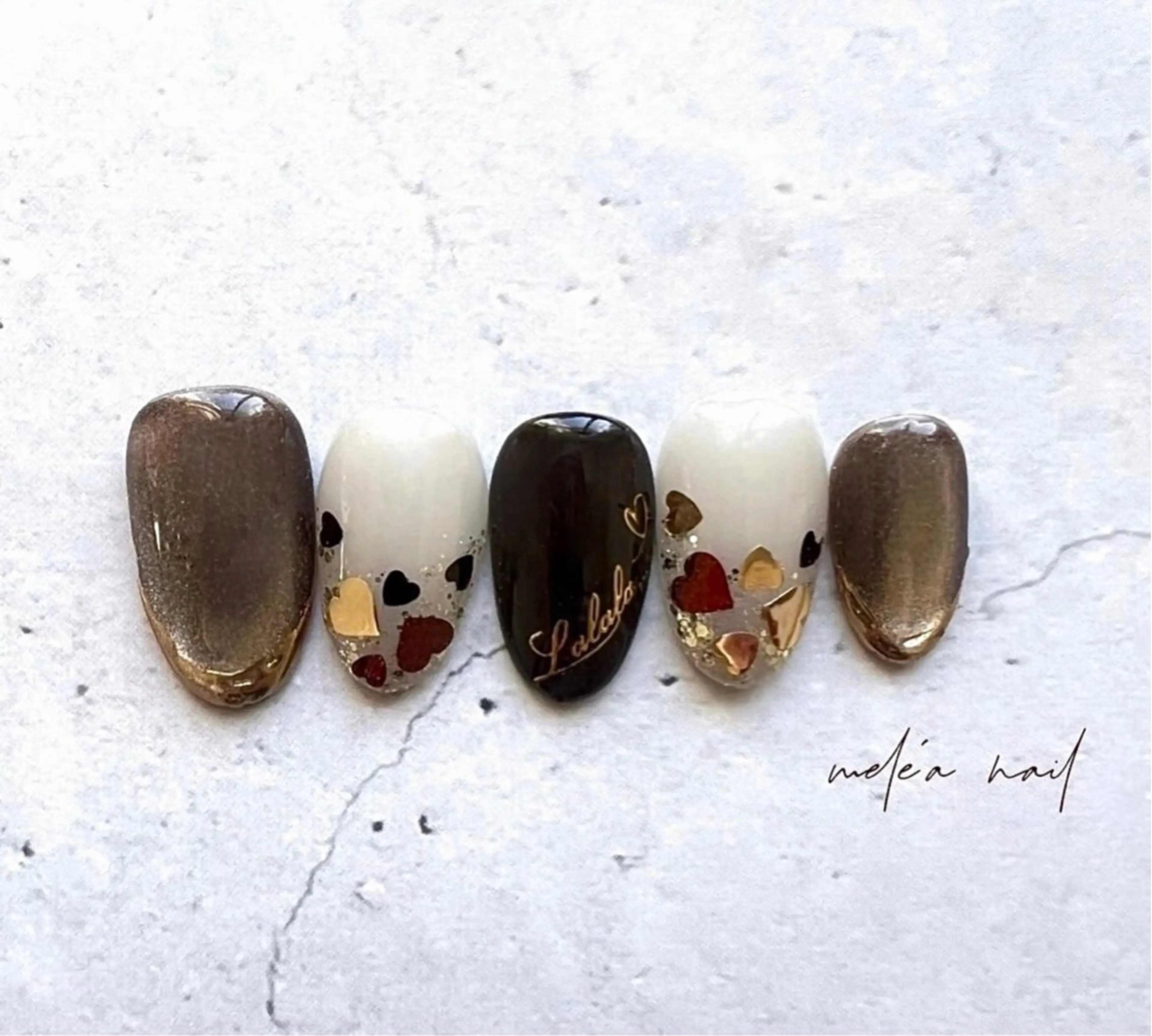 ネイル ハンドネイル miho meléanailのネイルデザイン