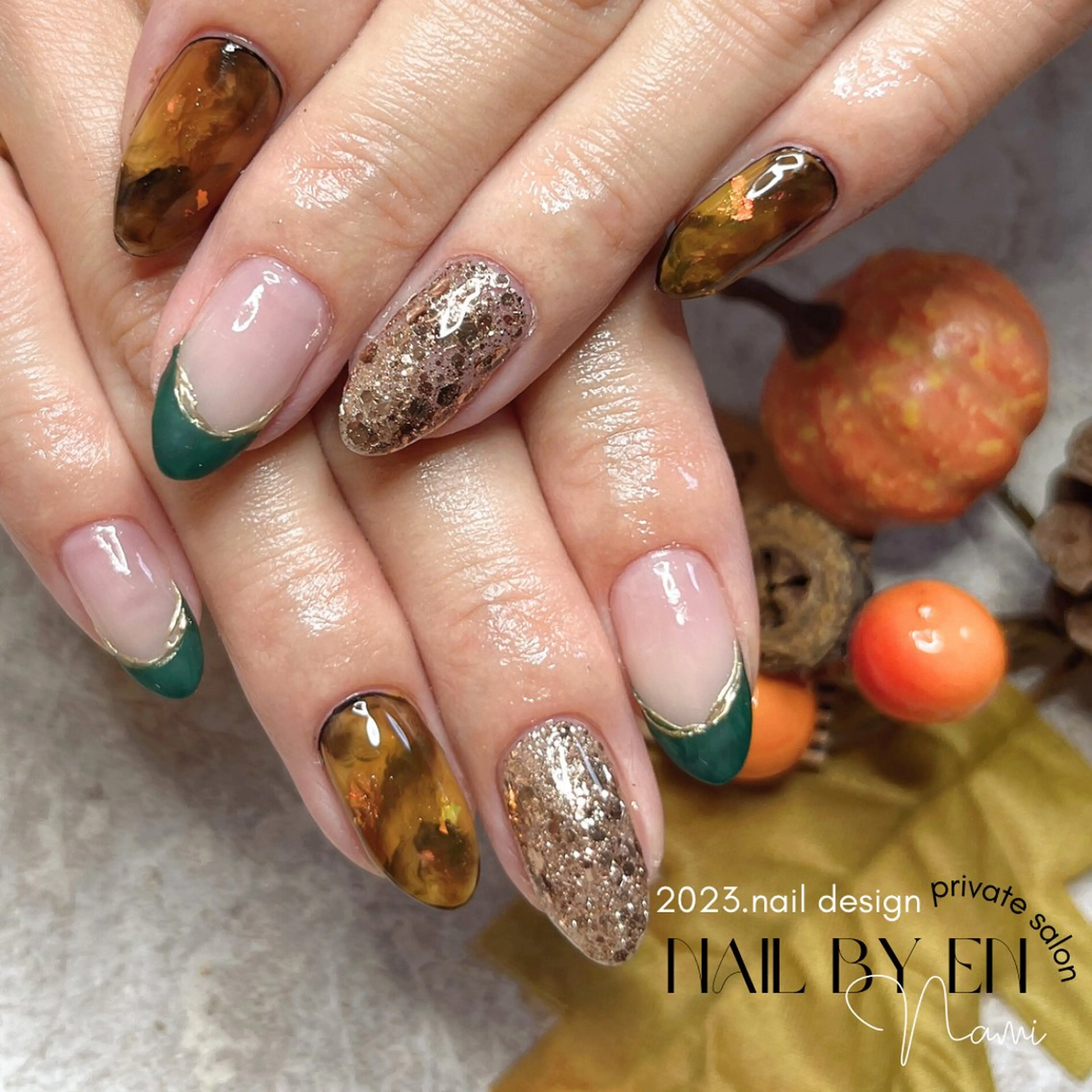ネイル Nail&Wax by ENのネイルデザイン