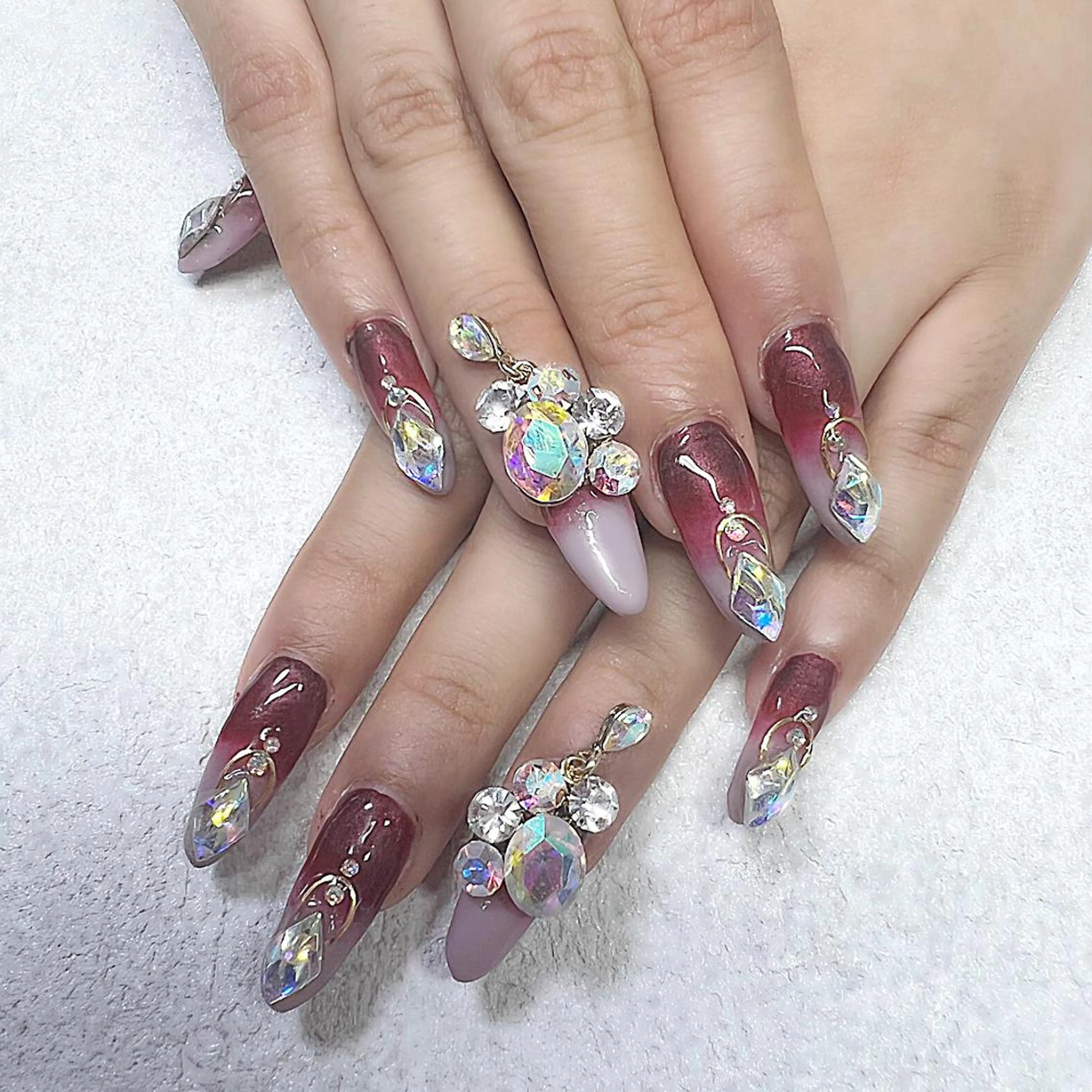 ネイル Rire_eye+beauty_nail所属・Rire_ nail_yukiのネイルデザイン