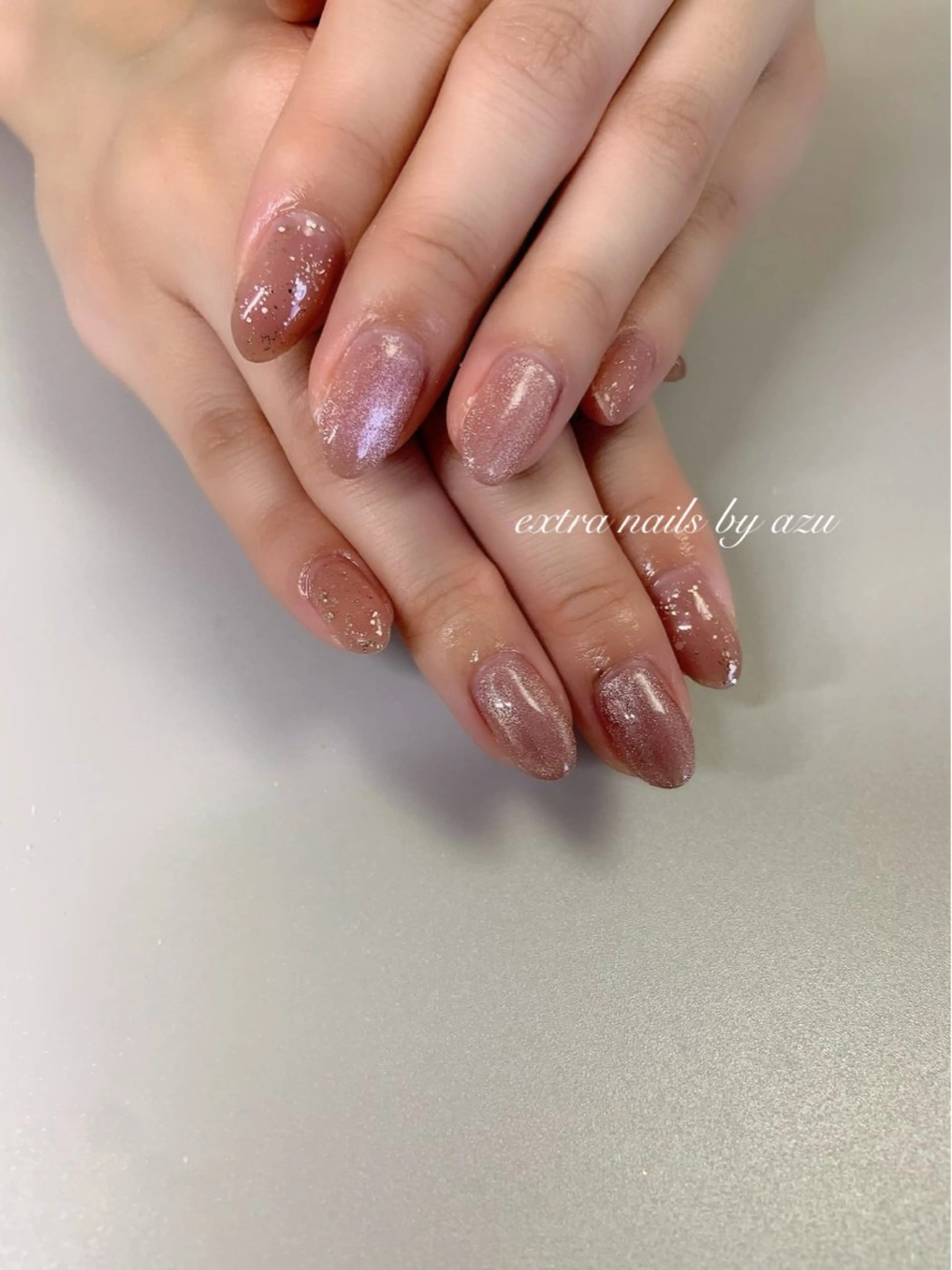 ネイル ハンドネイル extranails /wax　azuのネイルデザイン