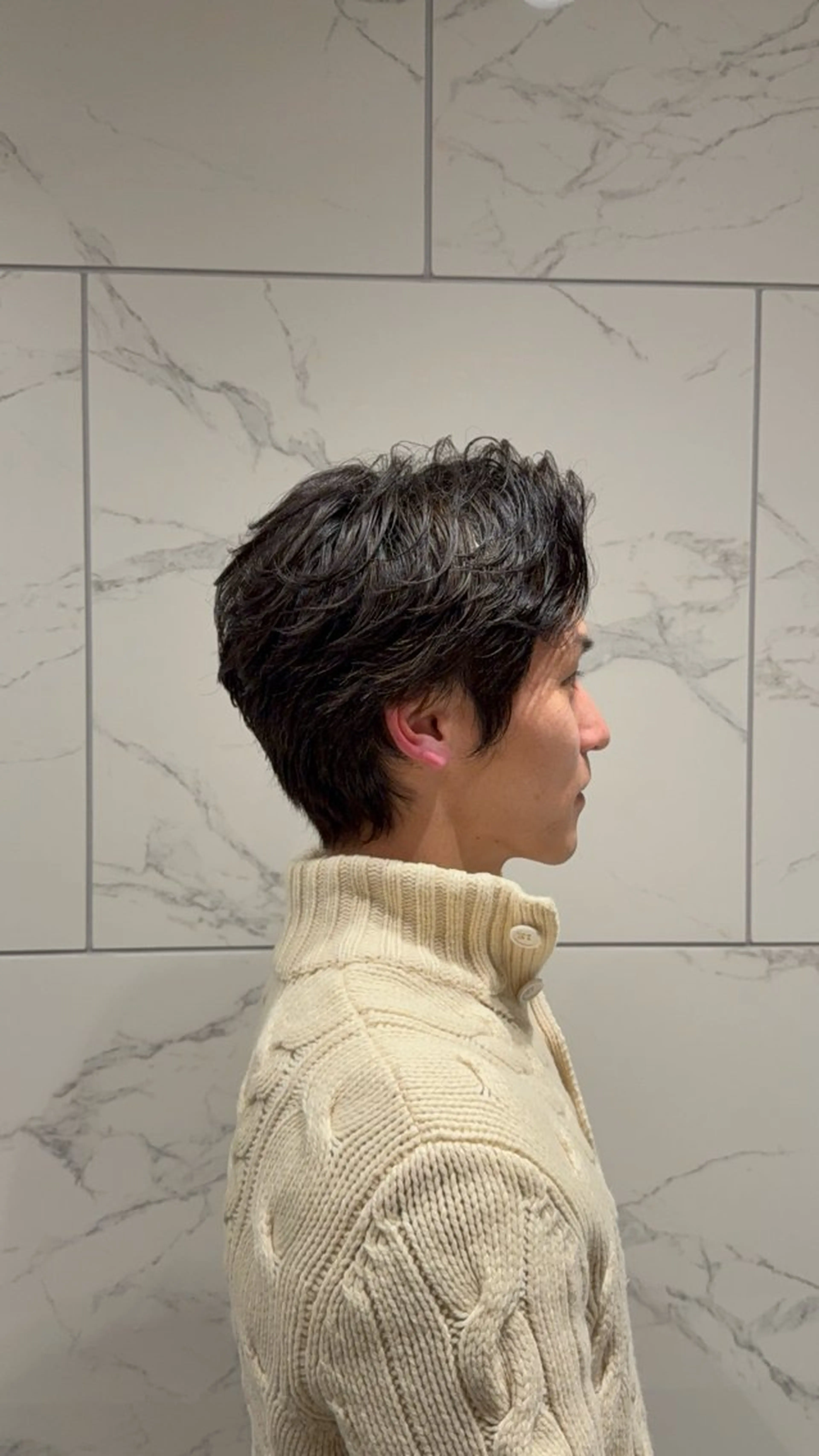 メンズ 舟崎 里咲のヘアスタイル