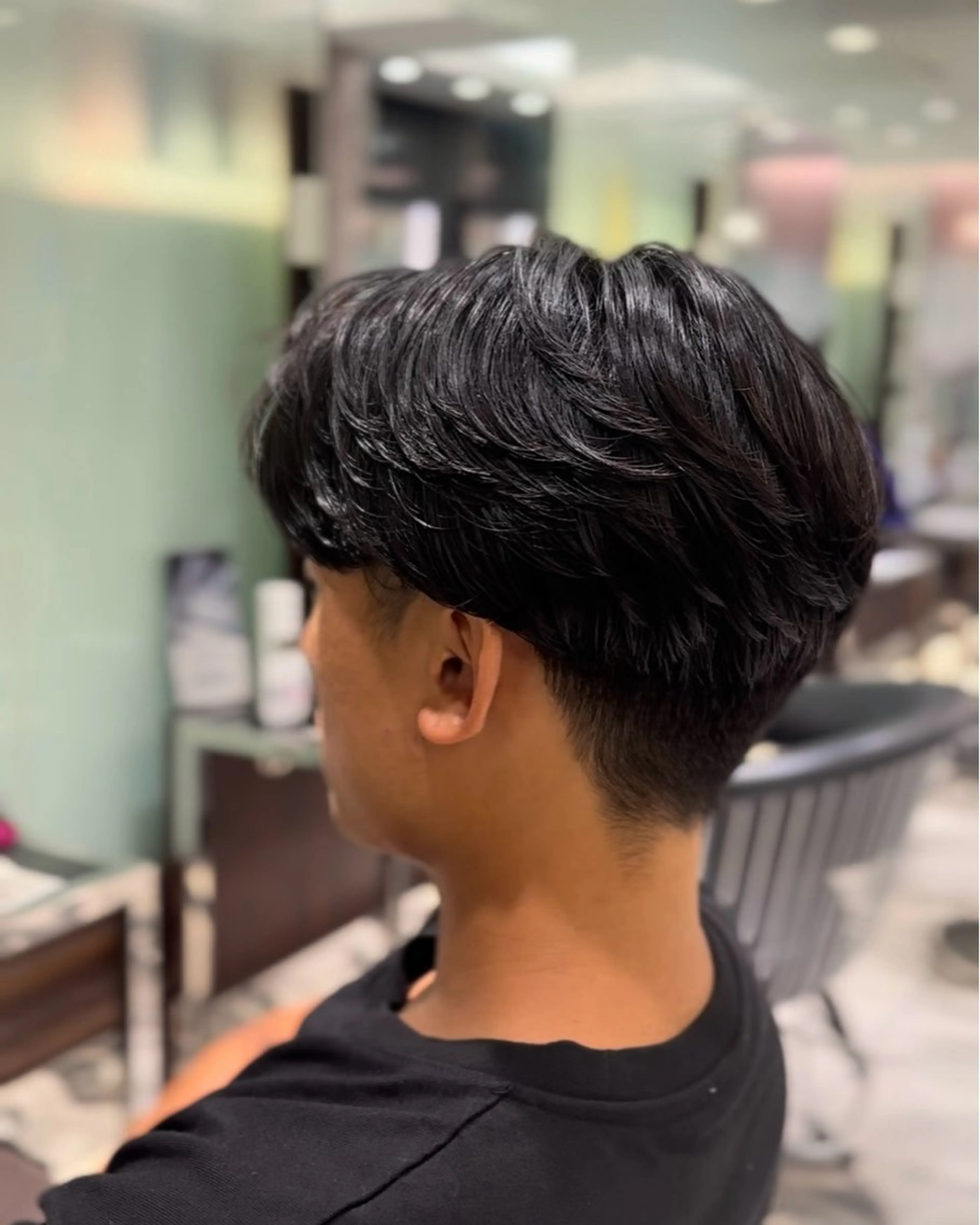 【木曜･土曜】メンズカット+ニュアンスパーマ🍃(カットはスタイリストが行います✂️)の写真