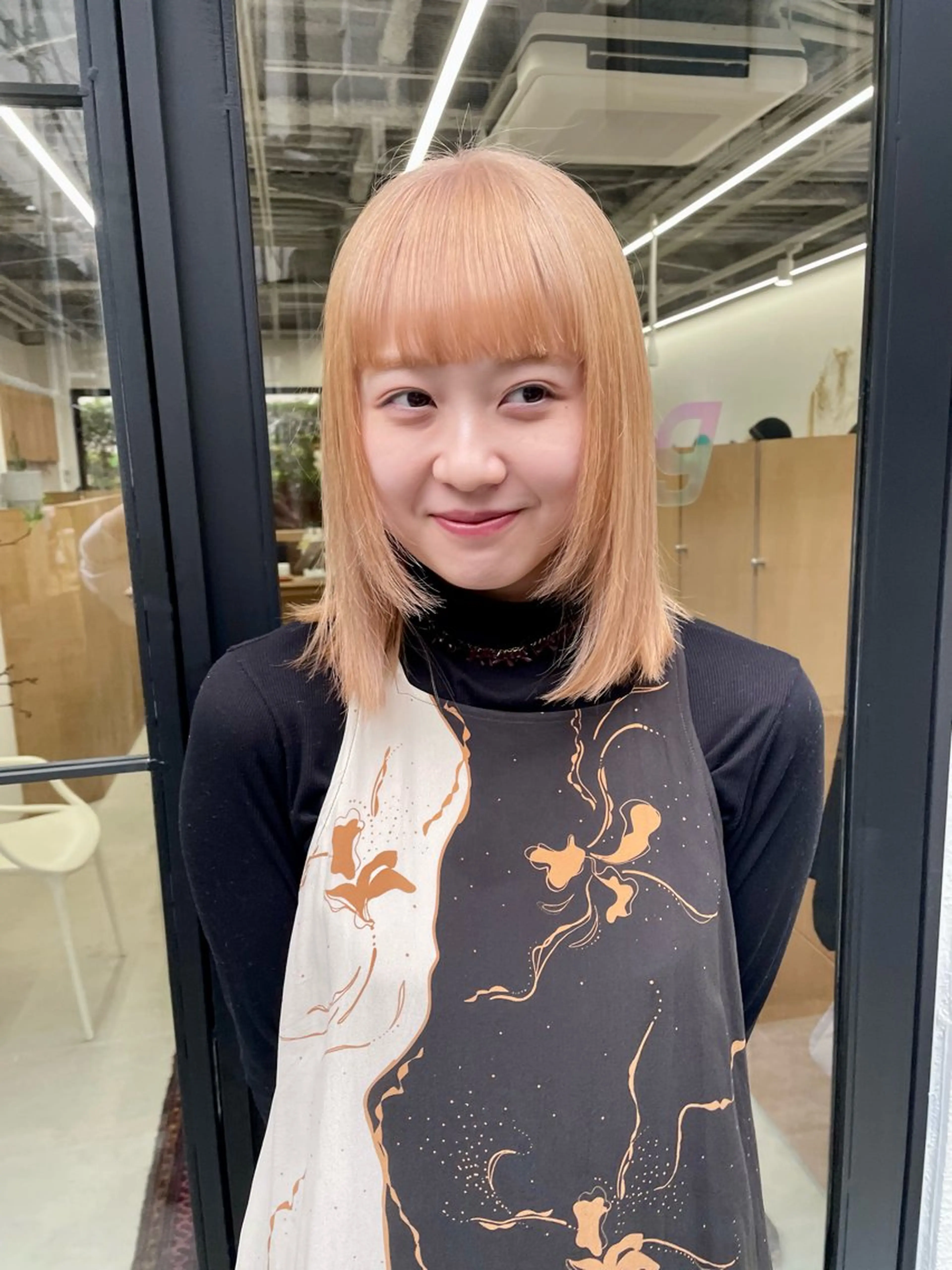 ミディアム カラー パーマ ヘアアレンジ メンズ カット ヘアカラー トリートメント tatsumi/ボブ ウルフ/レイヤーのヘアスタイル