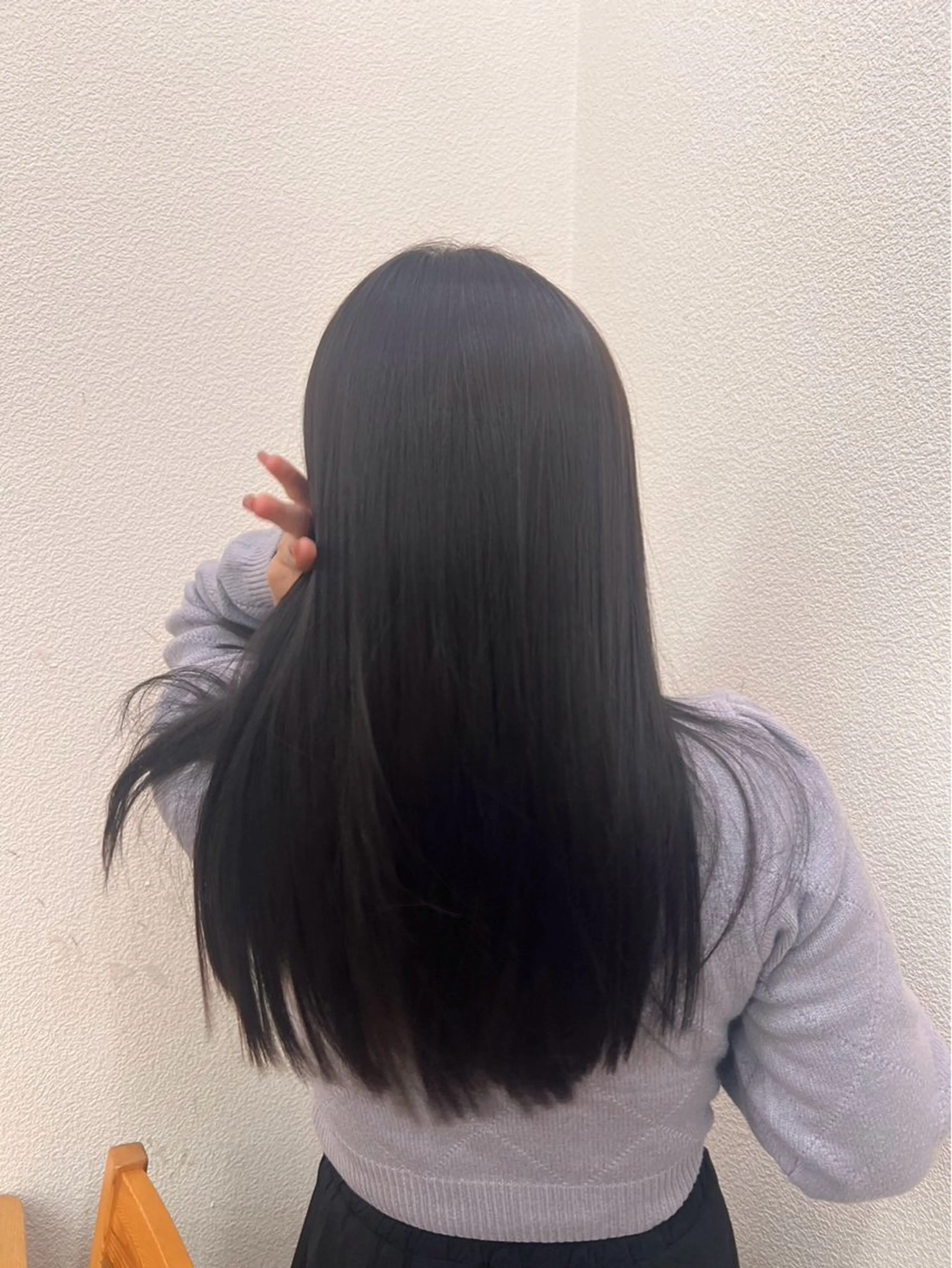 カラー＋髪質改善ケアトリートメント（白髪染め可能🙏）の写真