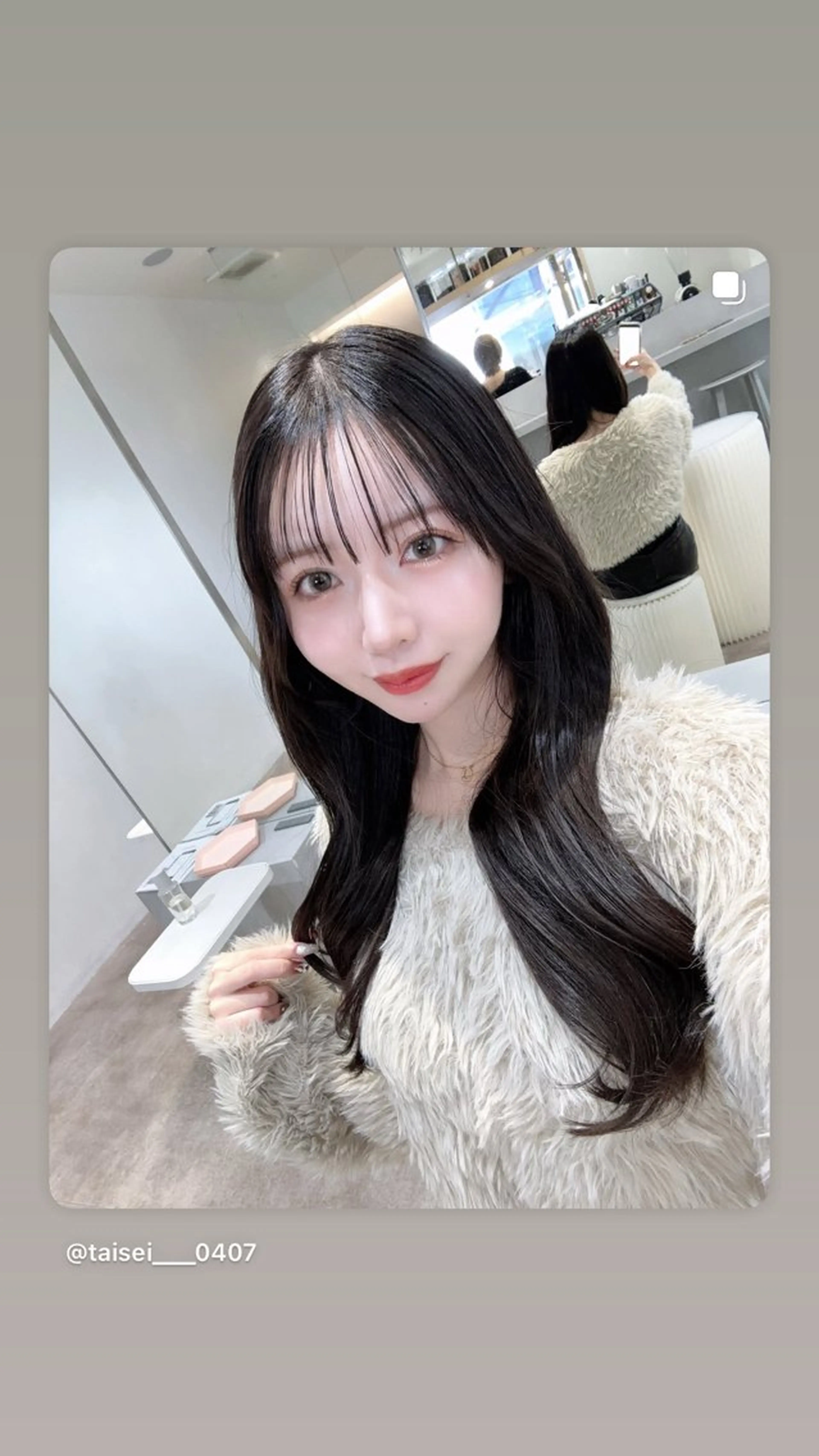 ロング カラー 透明感カラー グレージュ 髪質改善 カット ヘアカラー トリートメント 💎透明感カラー特化 💎TAISEIのヘアスタイル