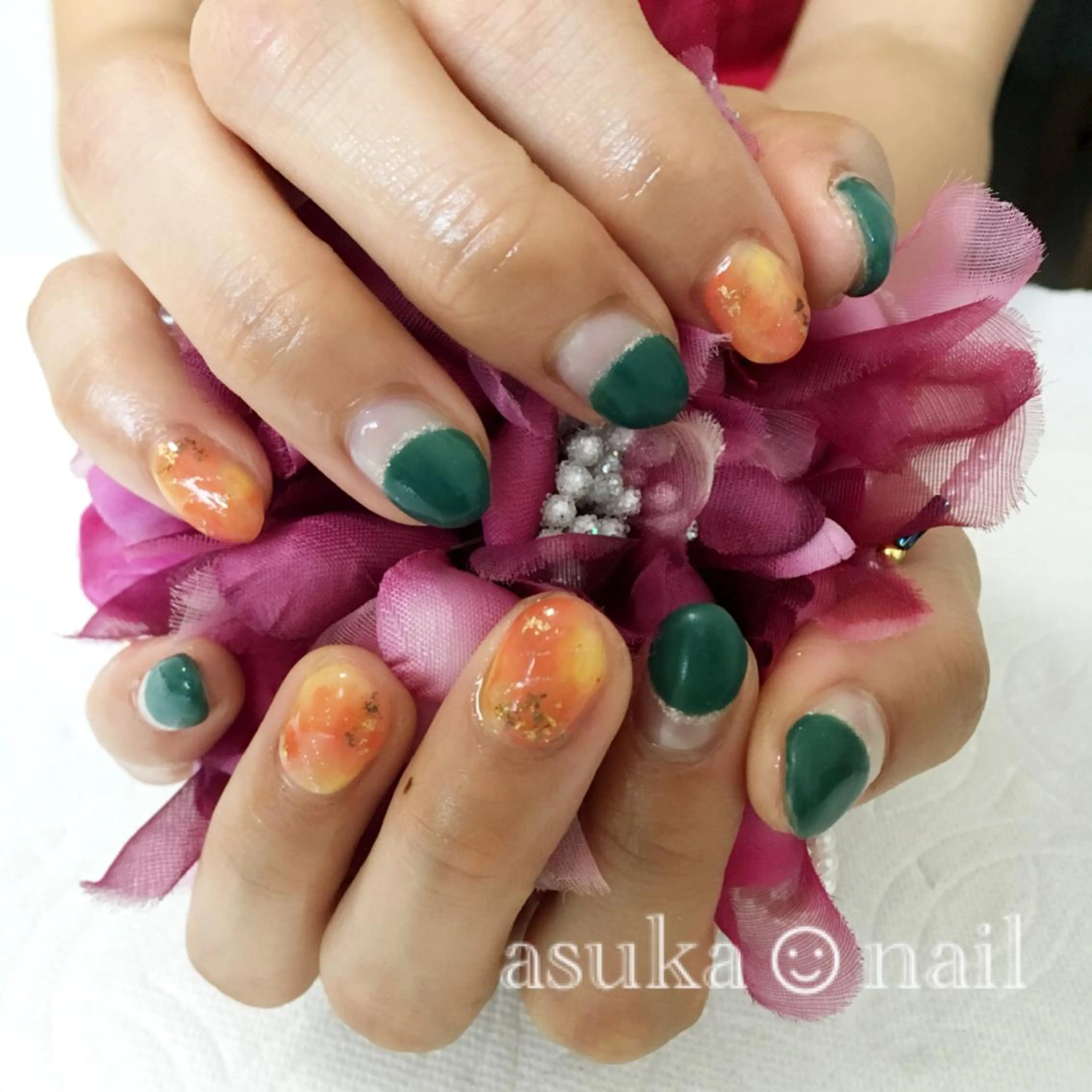 ネイル フレンチネイル La Colzaのネイルデザイン