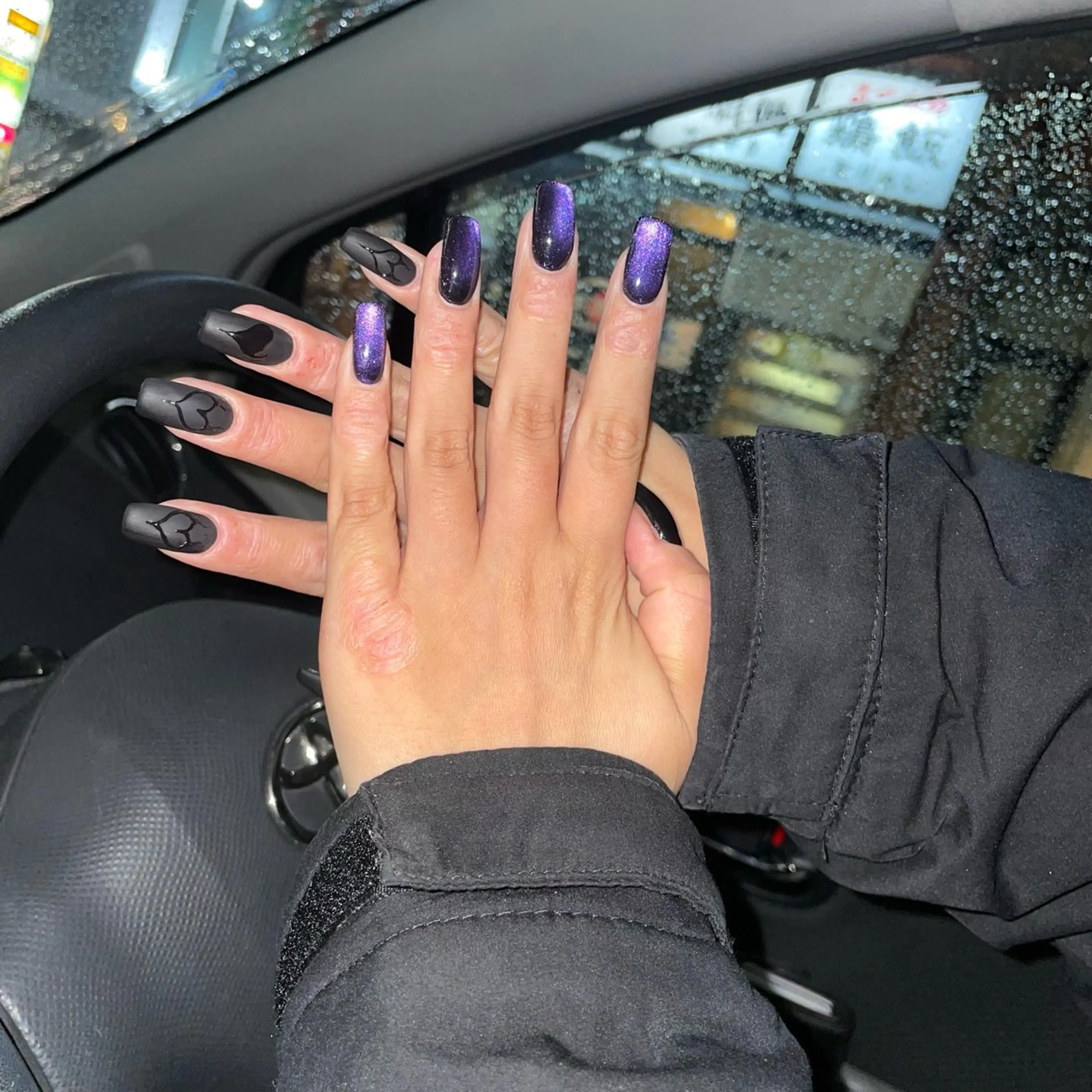 ネイル アートネイル マグネットネイル ハンドネイル nail salon Ant.所属・nail salon Ant. arisaのネイルデザイン