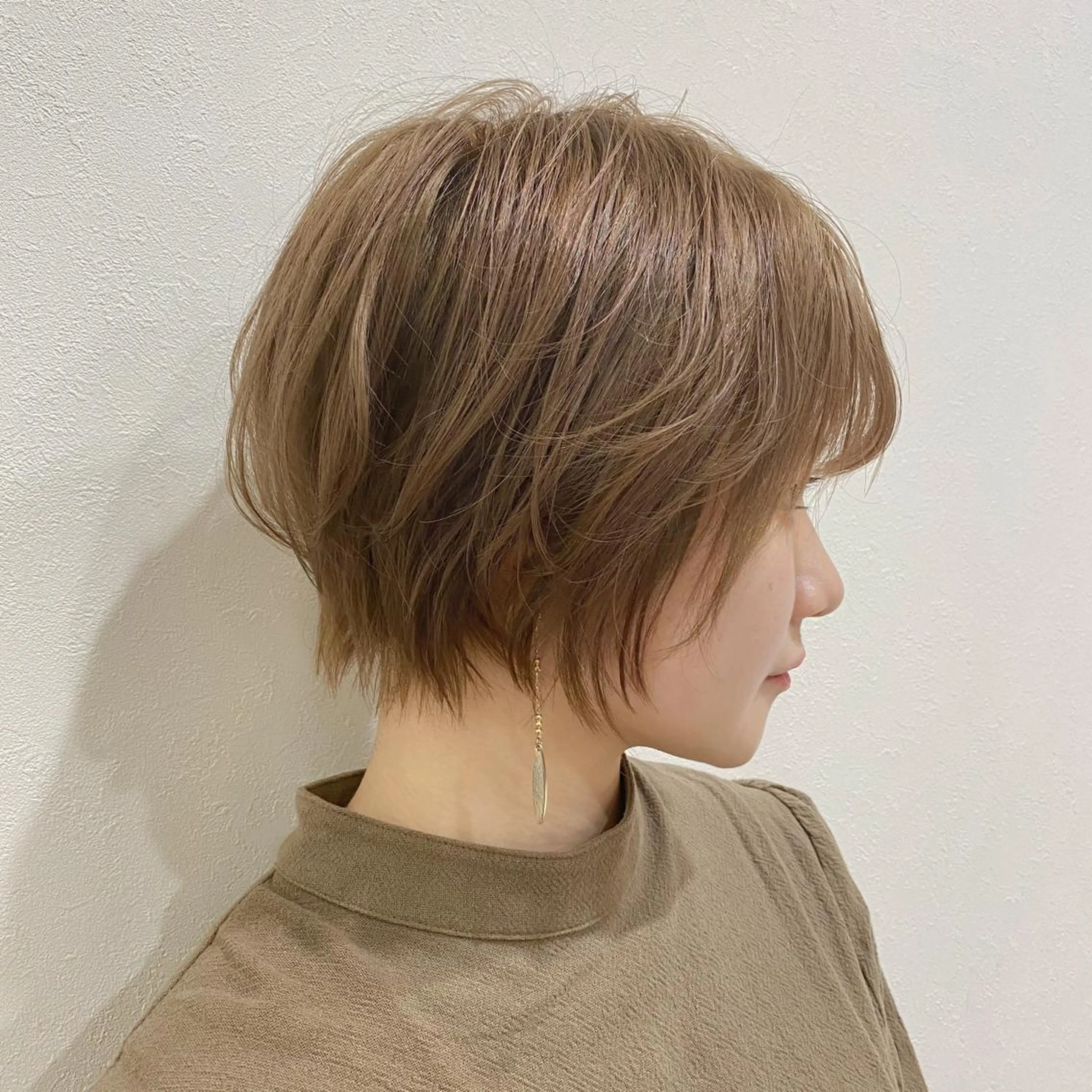 ショート カラー パーマ ヘアアレンジ メンズ キッズ ネイル マツエク・マツパ カット トリートメント modek's tokyo所属・ショートボブデザイン ☺︎shunのヘアスタイル