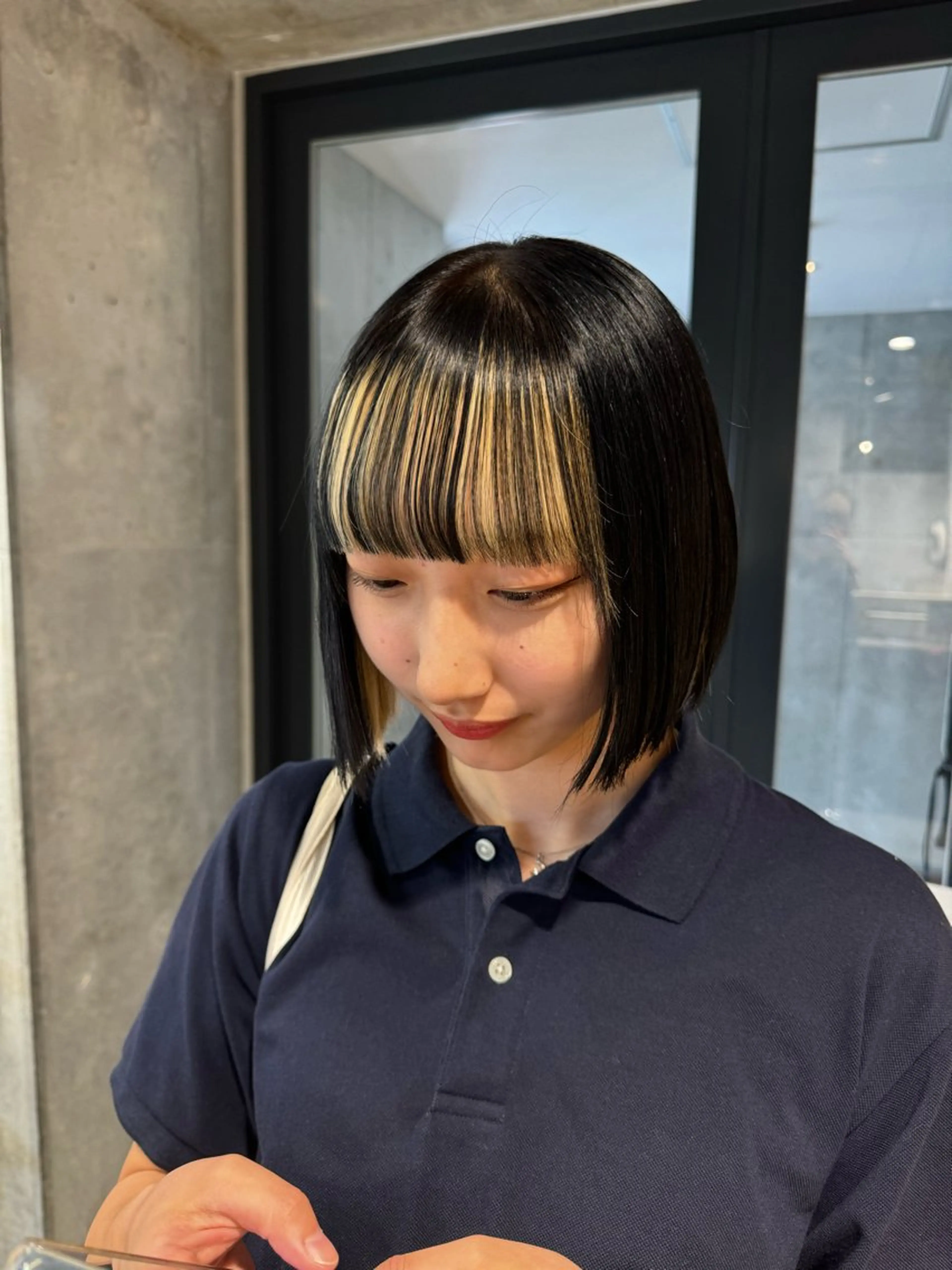 ショート カット ヘアカラー 🎀ダブルカラー hinata🎀のヘアスタイル