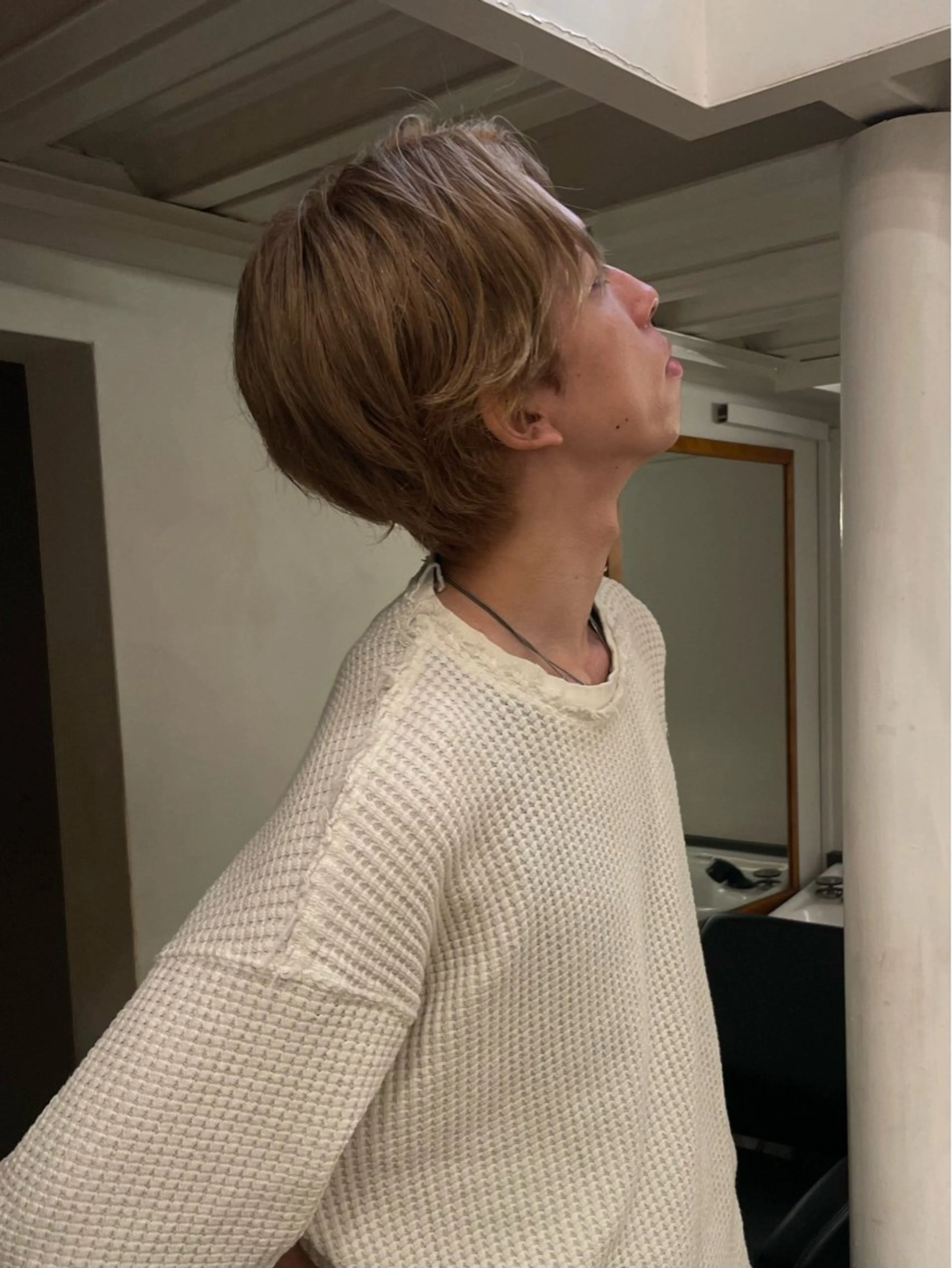 ショート パーマ メンズ カット ヘアカラー 原宿/パーマ 🧺ユウマのヘアスタイル