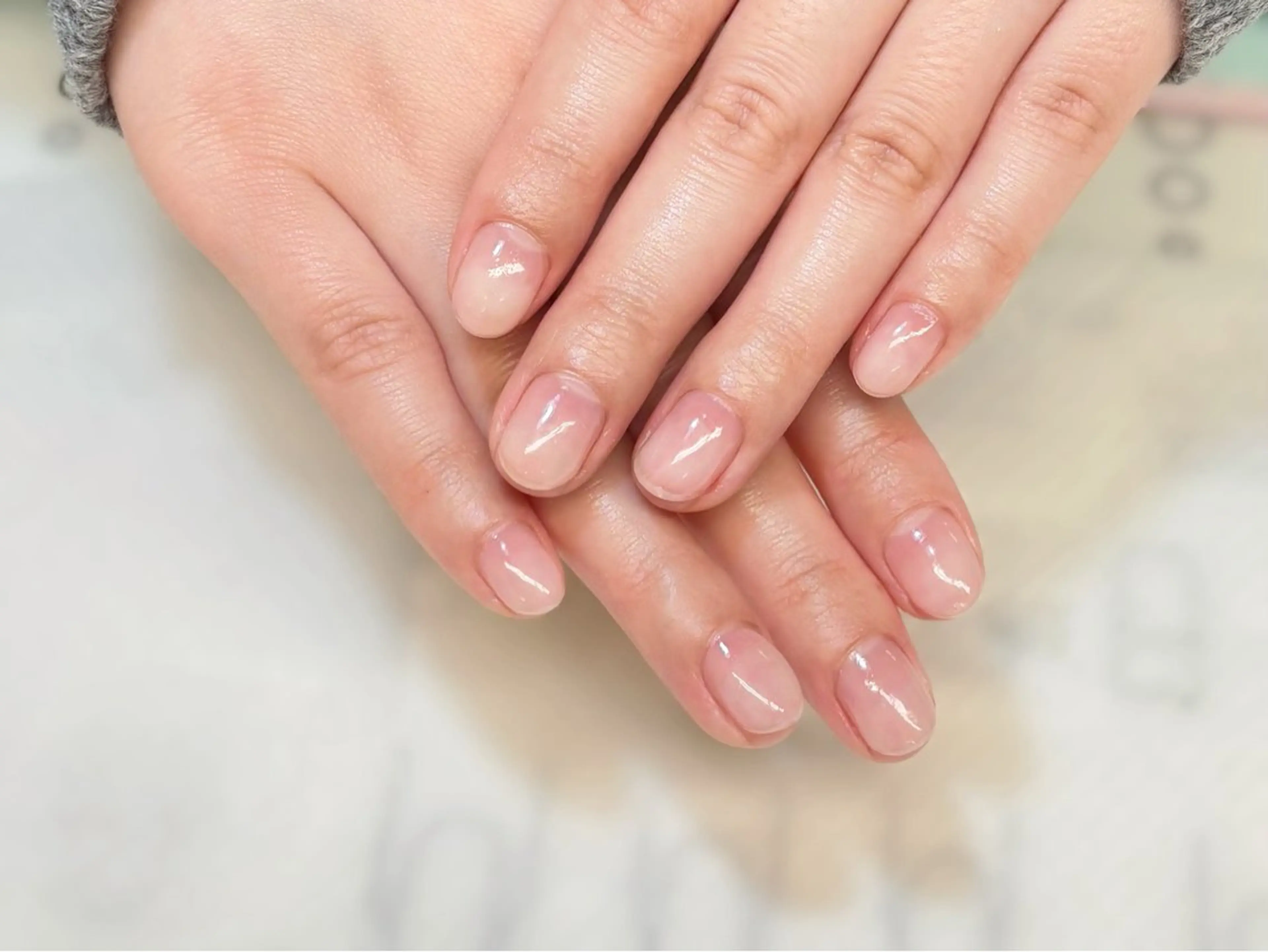 ネイル クリアネイル ジェルネイル Alisa nail Timiのネイルデザイン