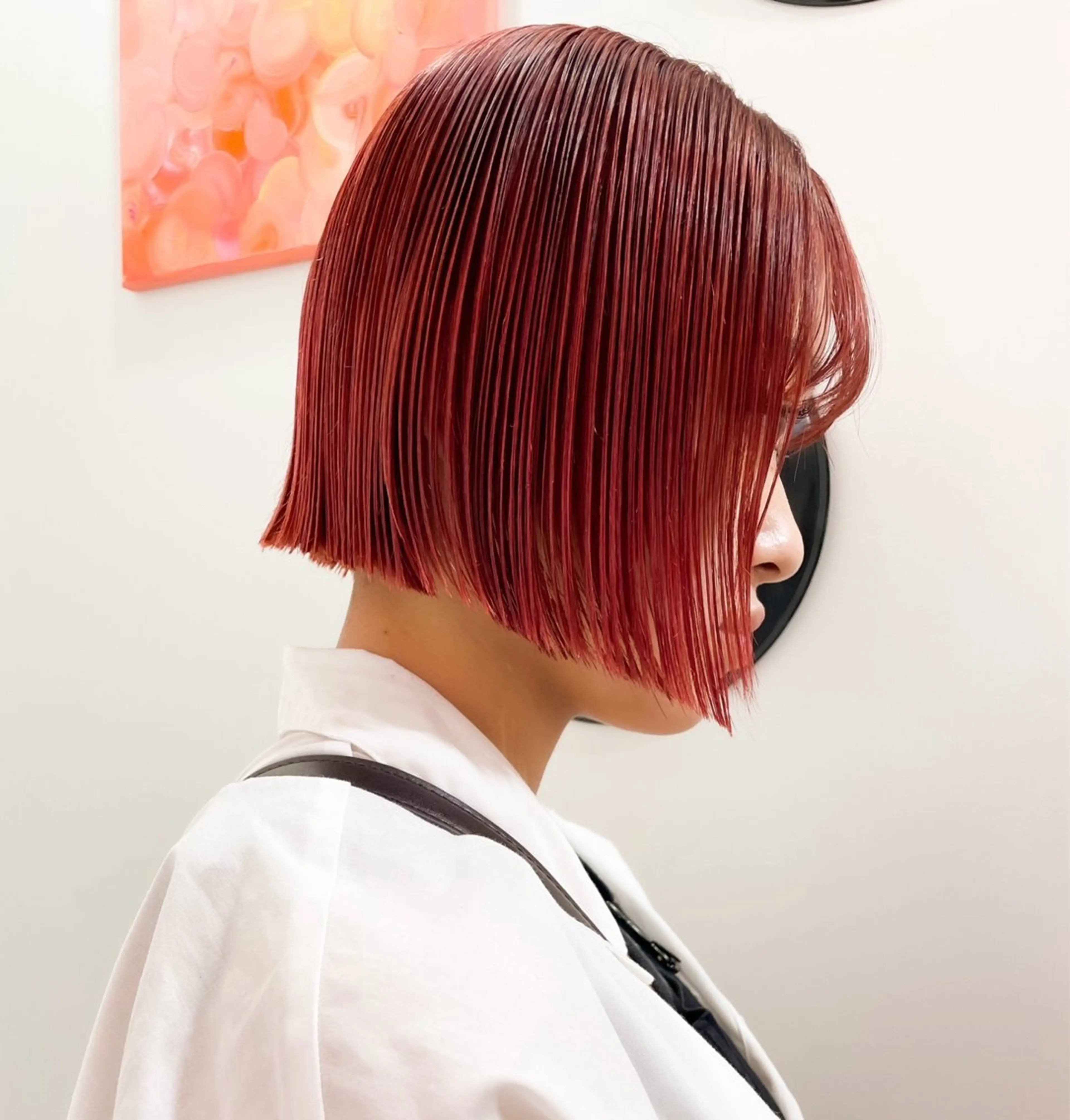 カラー 艶 ハイトーン✨ユキノのヘアスタイル