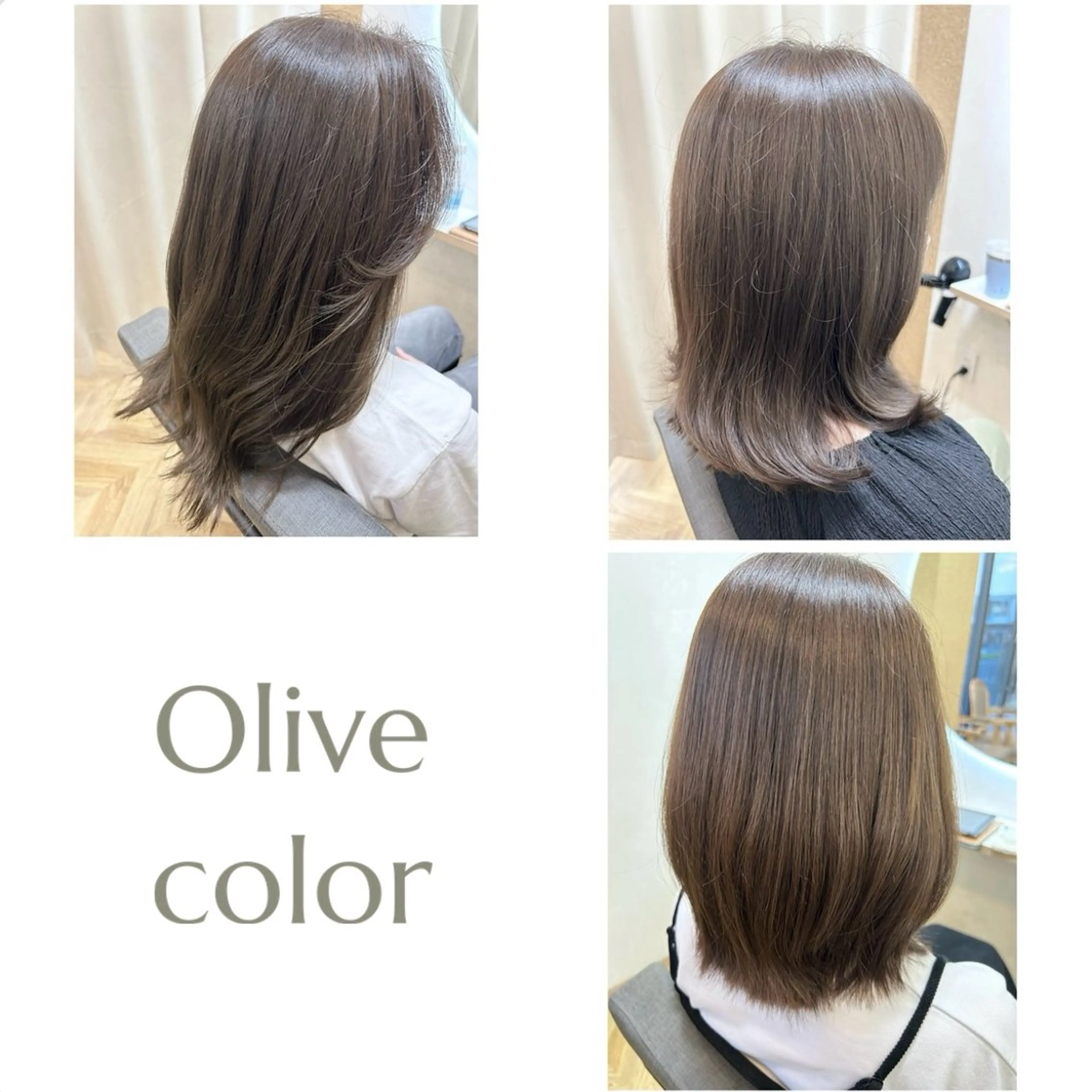 🫒Olive 限定🫒【 カット| カラー | 3STEPトリートメント 】《+3,000円Wカラー可👩🏼》の写真