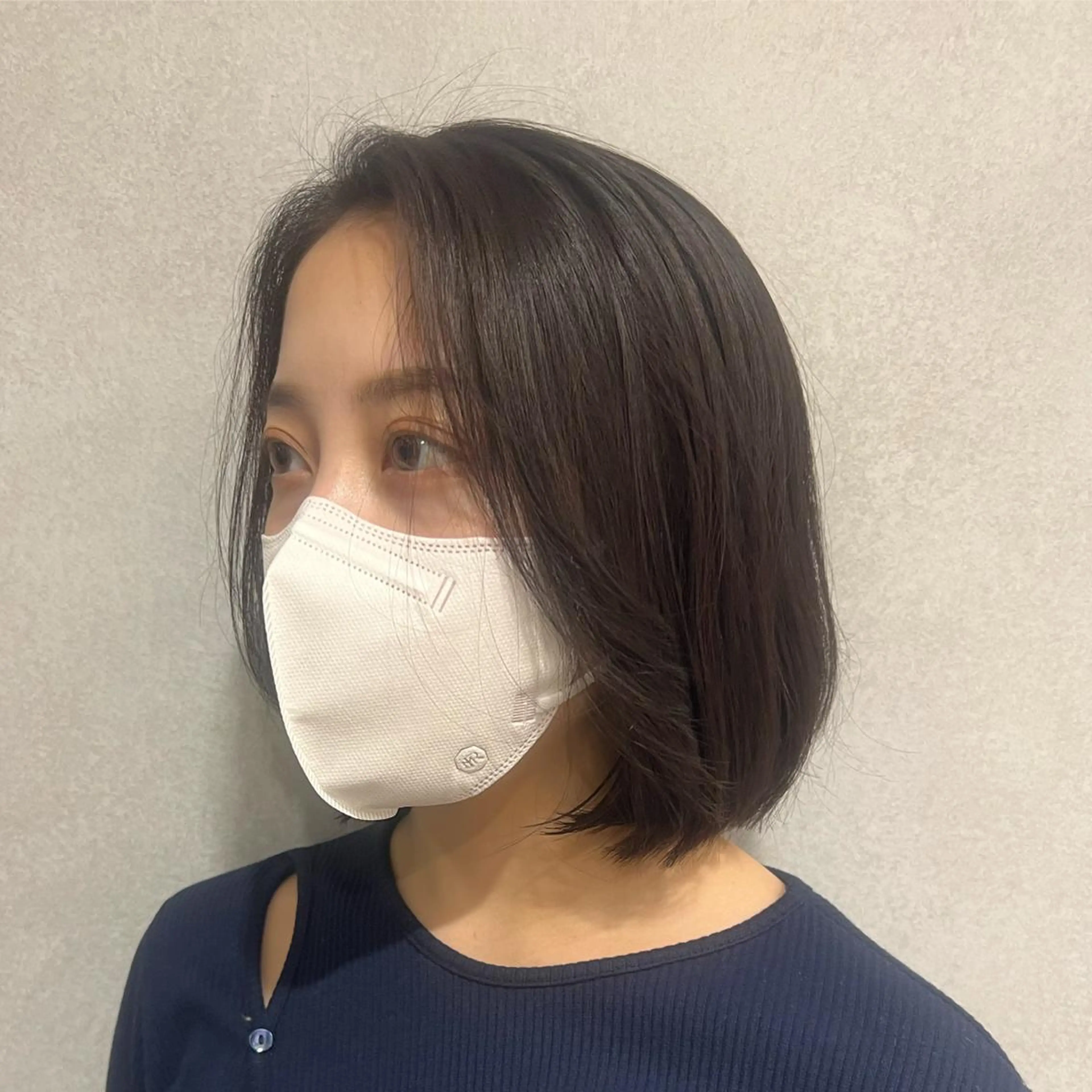 ショート カラー ボブ 韓国風ヘア タッセルカット カット ヘアカラー トリートメント 🍑 韓国ヘア 🍑 WATANABEのヘアスタイル