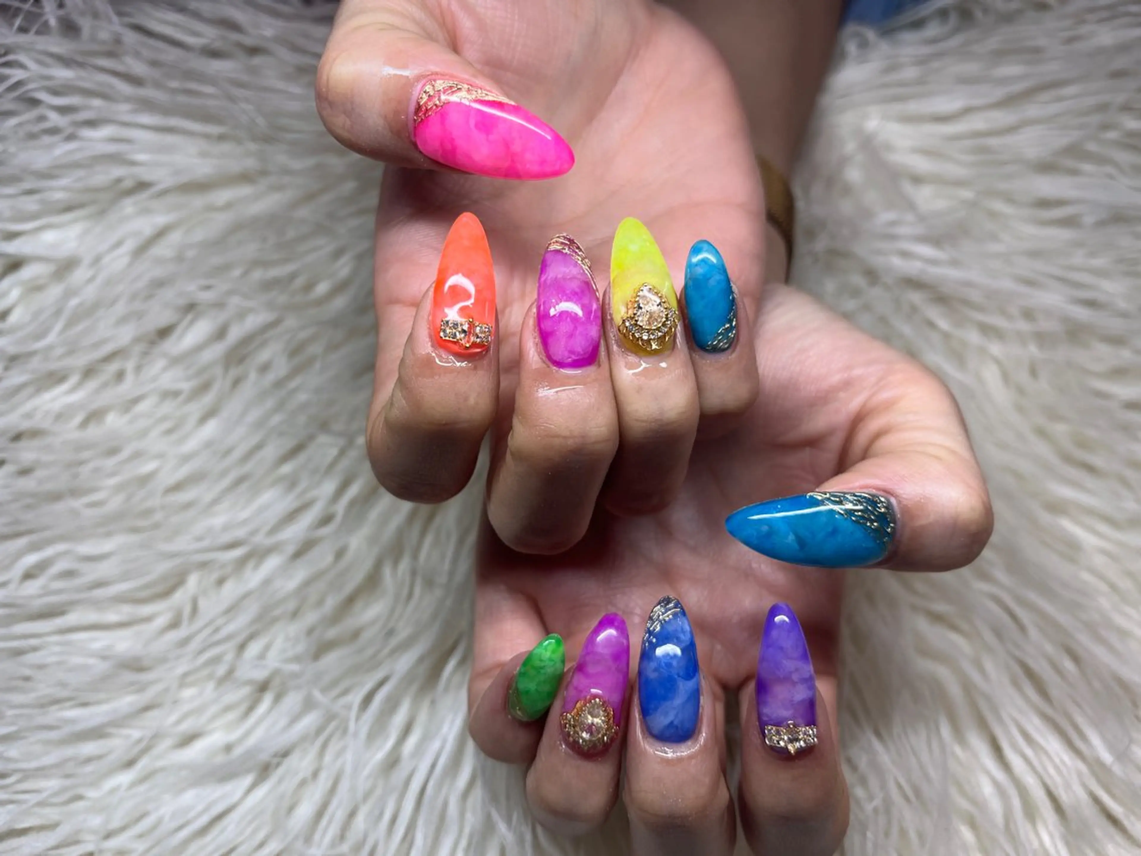 ネイル ハンドネイル フットネイル Nail salon LuaRのネイルデザイン
