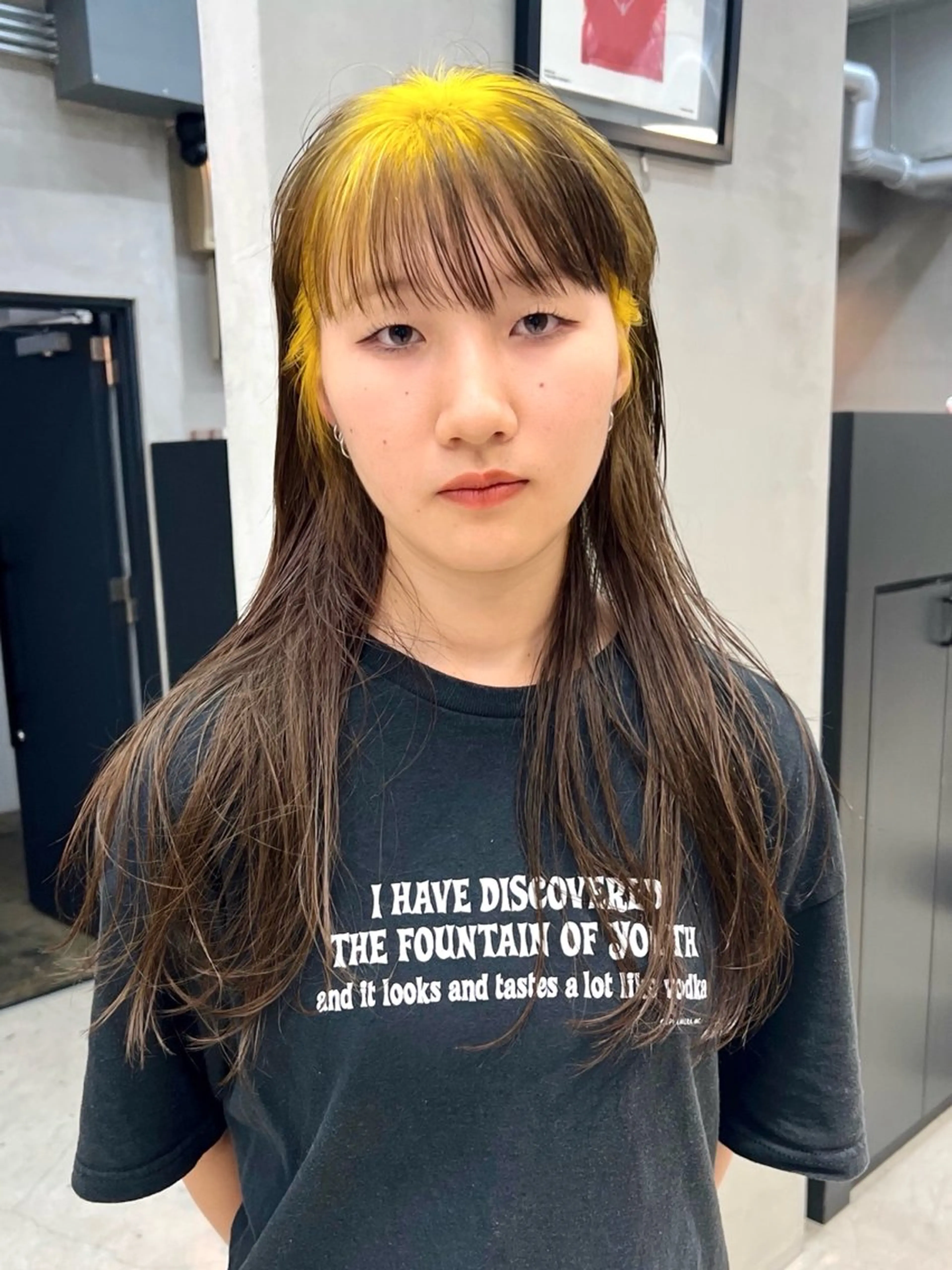ロング カラー レイヤーカット カット ヘアカラー トリートメント ブリーチ/似合わせ カット🦕Kaitoのヘアスタイル