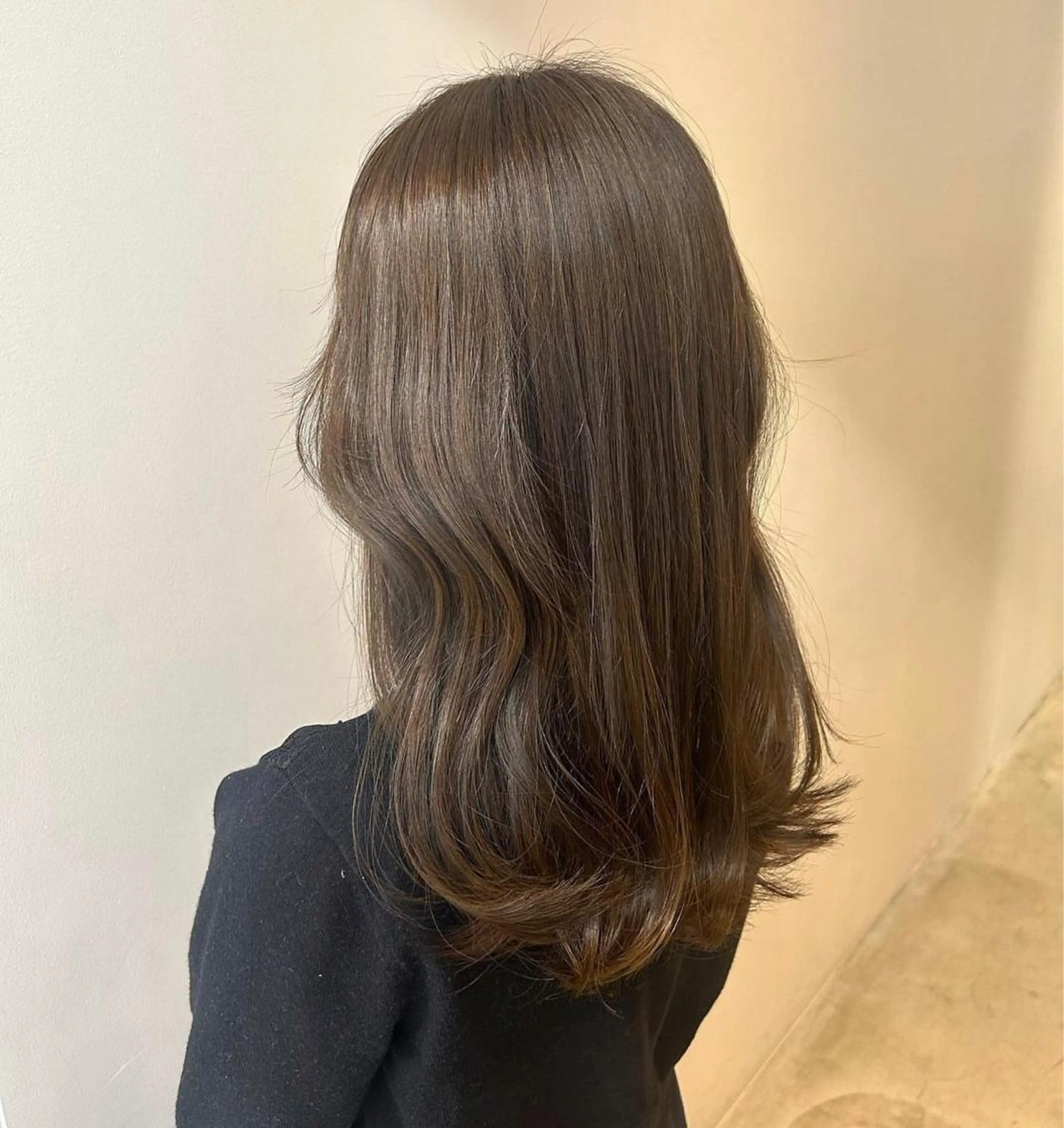 ロング カラー 韓国girly hikariのヘアスタイル