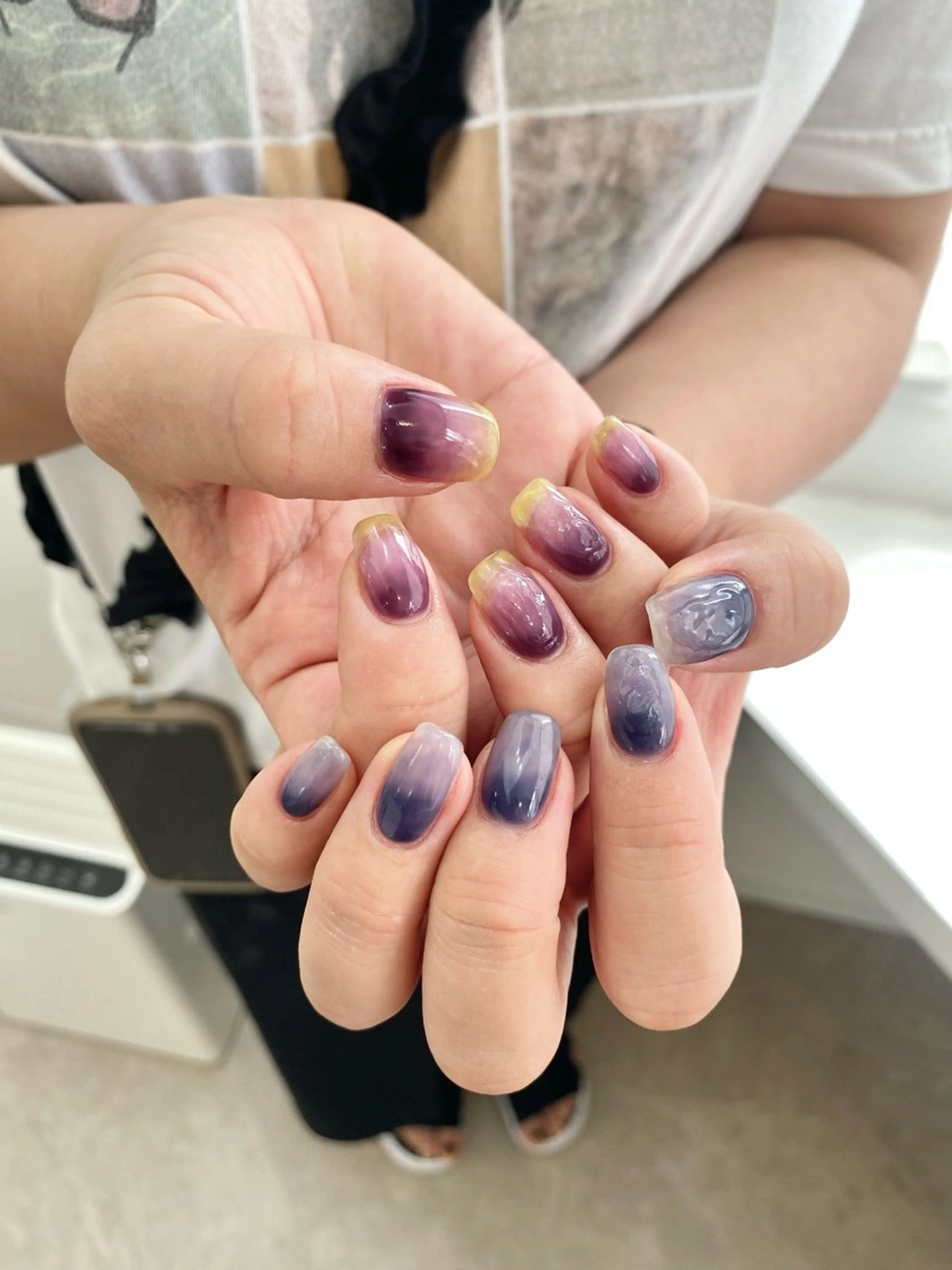 ミディアム ハンドネイル nail salon eru.のネイルデザイン