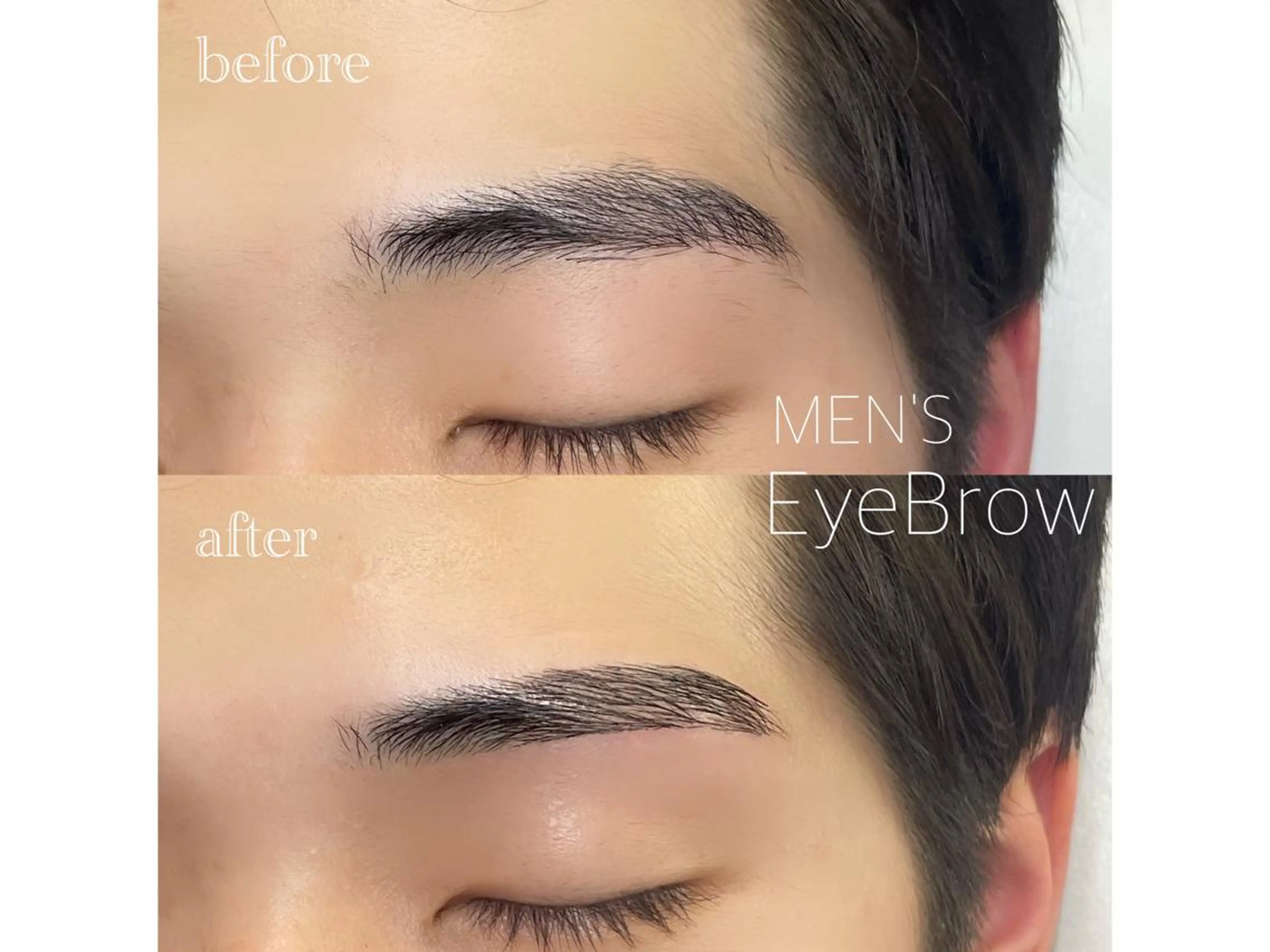 メンズ アイブロウ ワックス脱毛 眉カット その他(アイブロウ) WHITE EYE 芦屋店所属・WHITE  EYE mao🤍🏹のマツエク・マツパデザイン