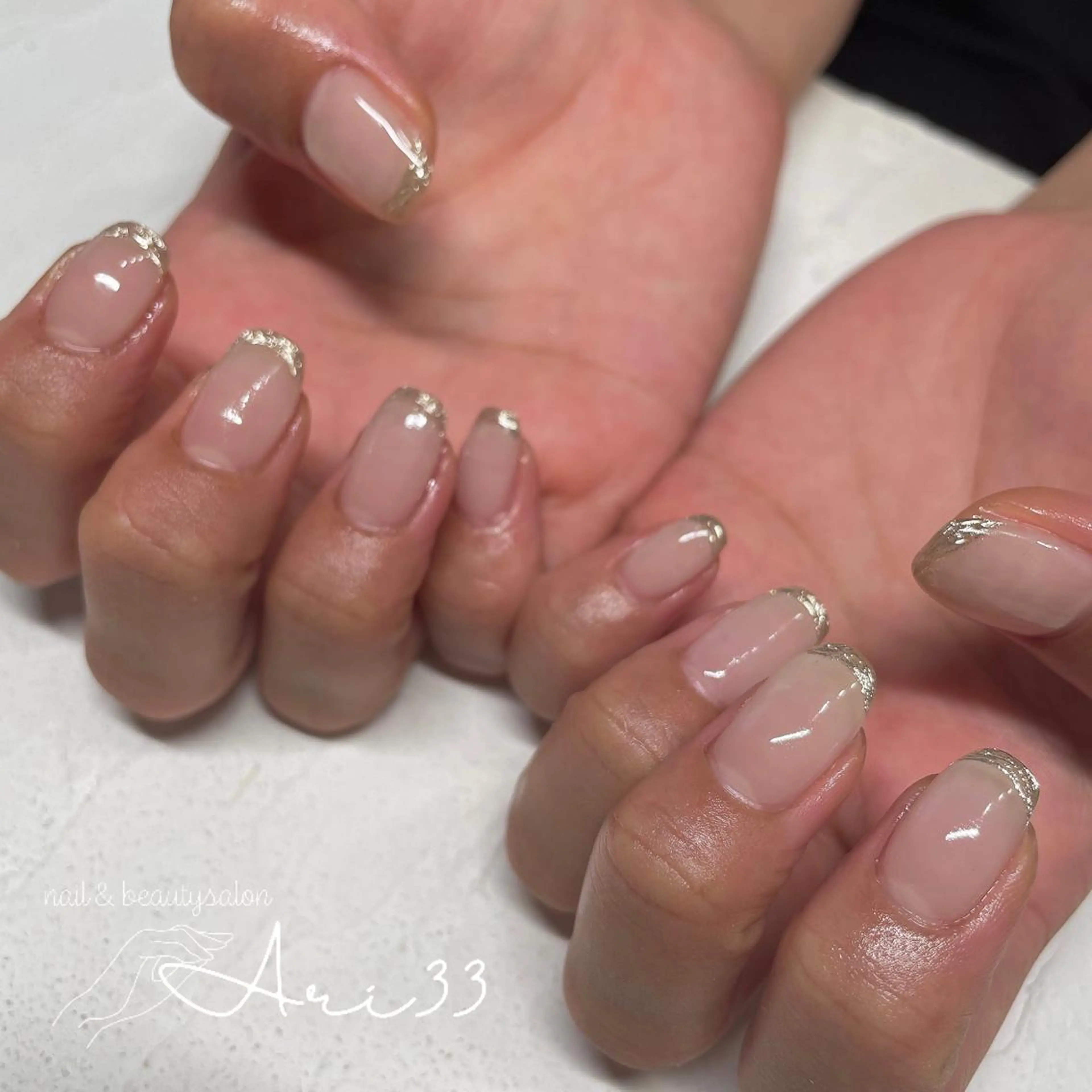 ネイル ハンドネイル プライベートサロン Ari33nailのネイルデザイン