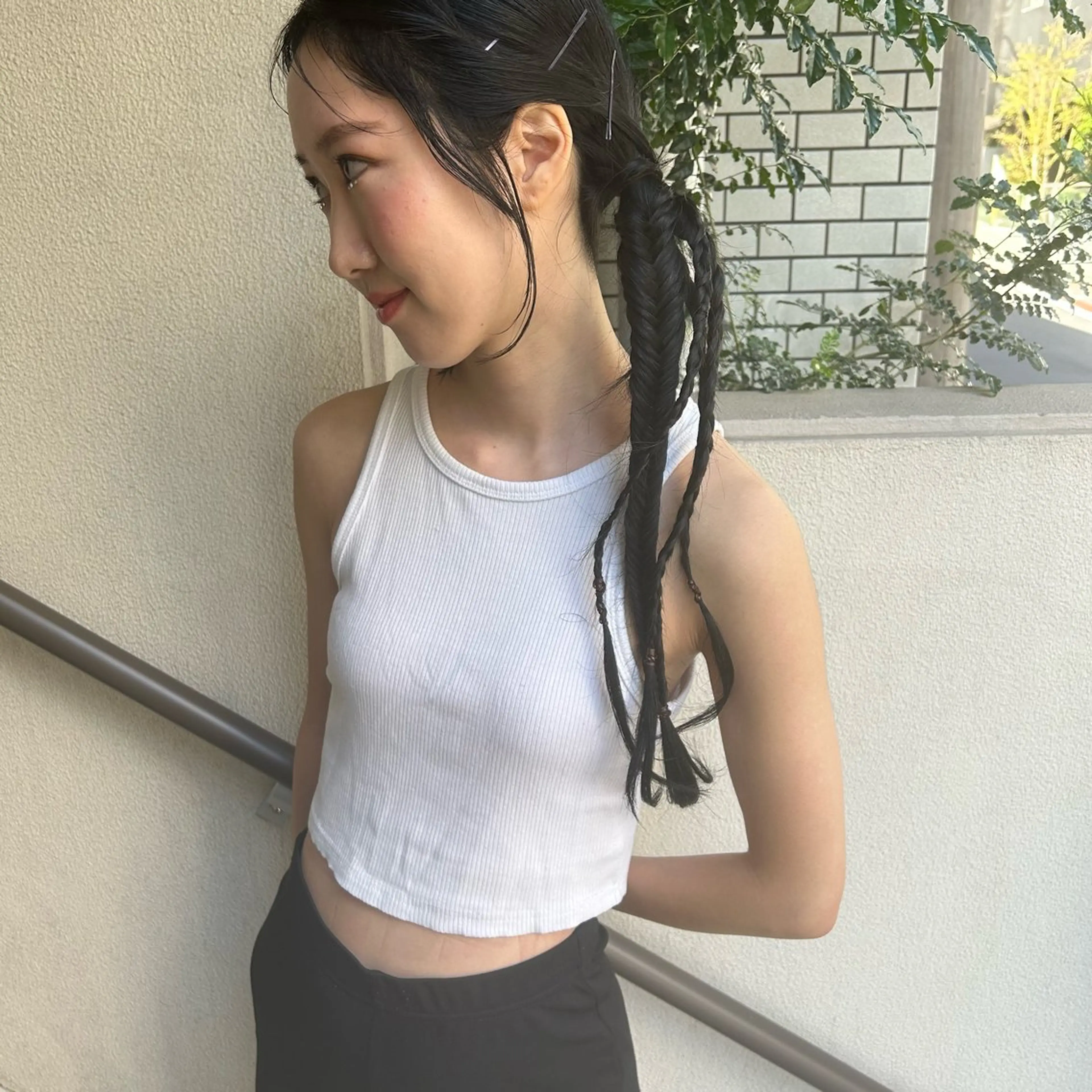ロング ヘアアレンジ 飯塚 沙衣のヘアスタイル
