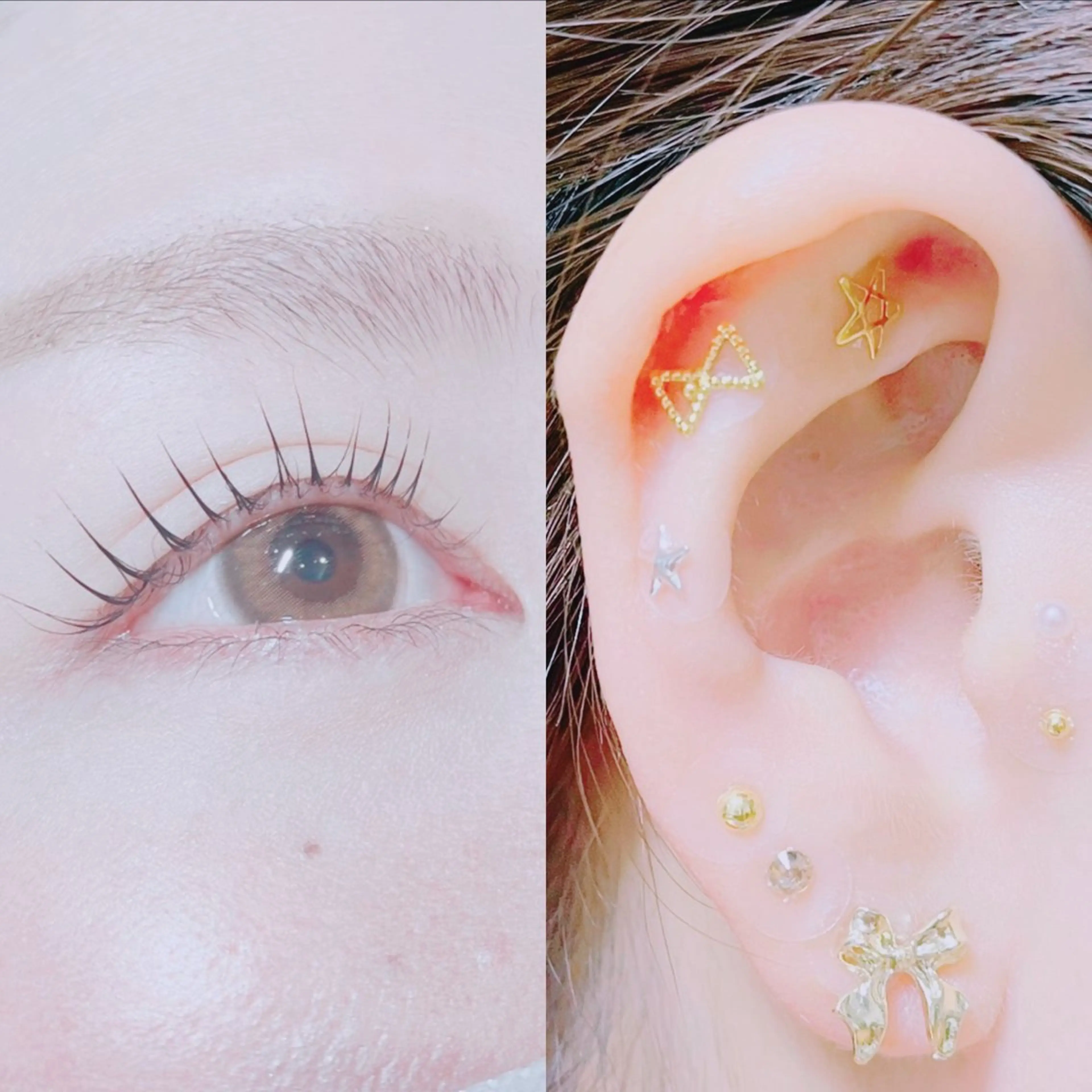 まつパ＋耳ツボジュエリー💎✨セット　（まつパはケラチントリートメント付き）の写真