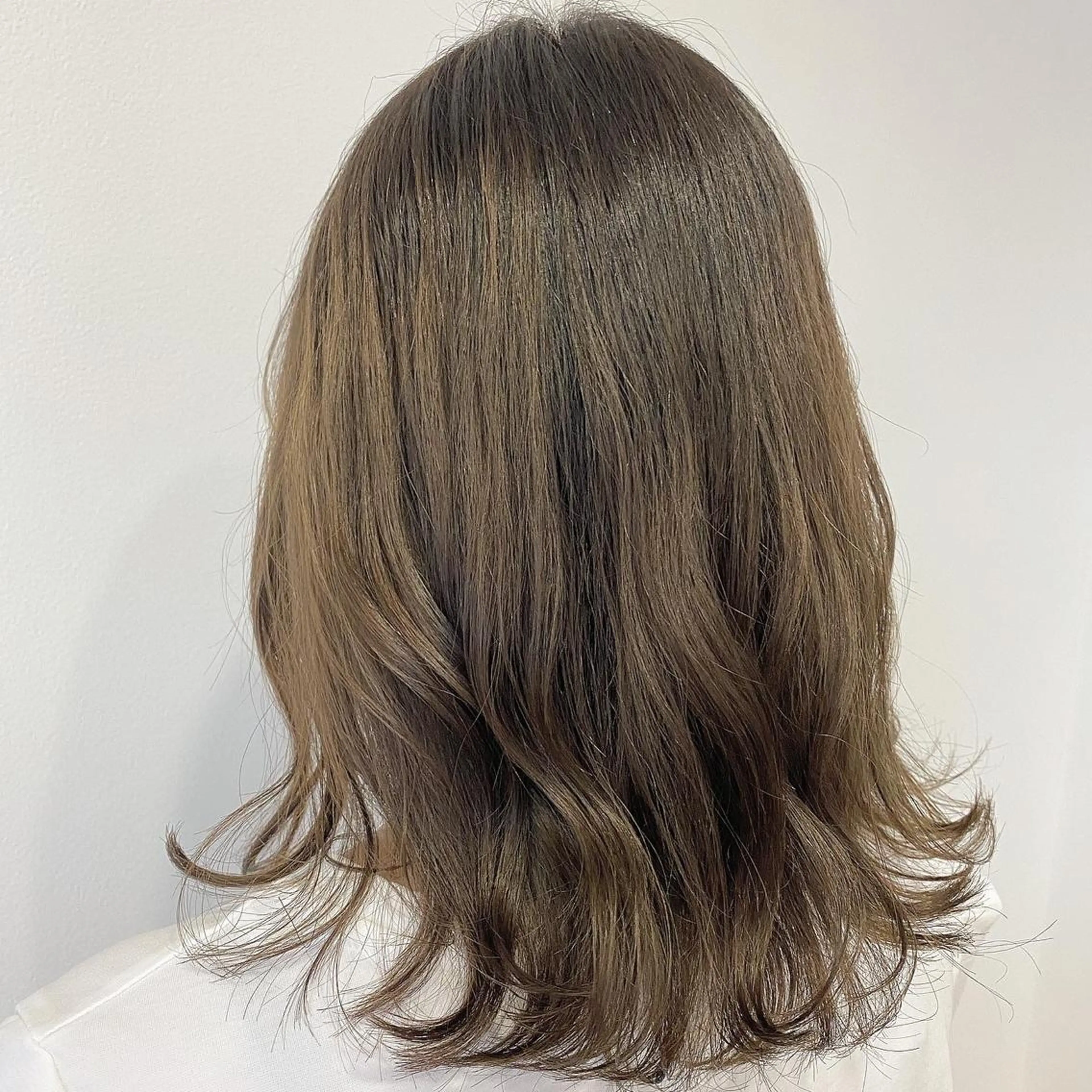 ミディアム ヘアカラー トリートメント 💫お呼ばれヘア💫 髪質改善✨トモエ市川のヘアスタイル