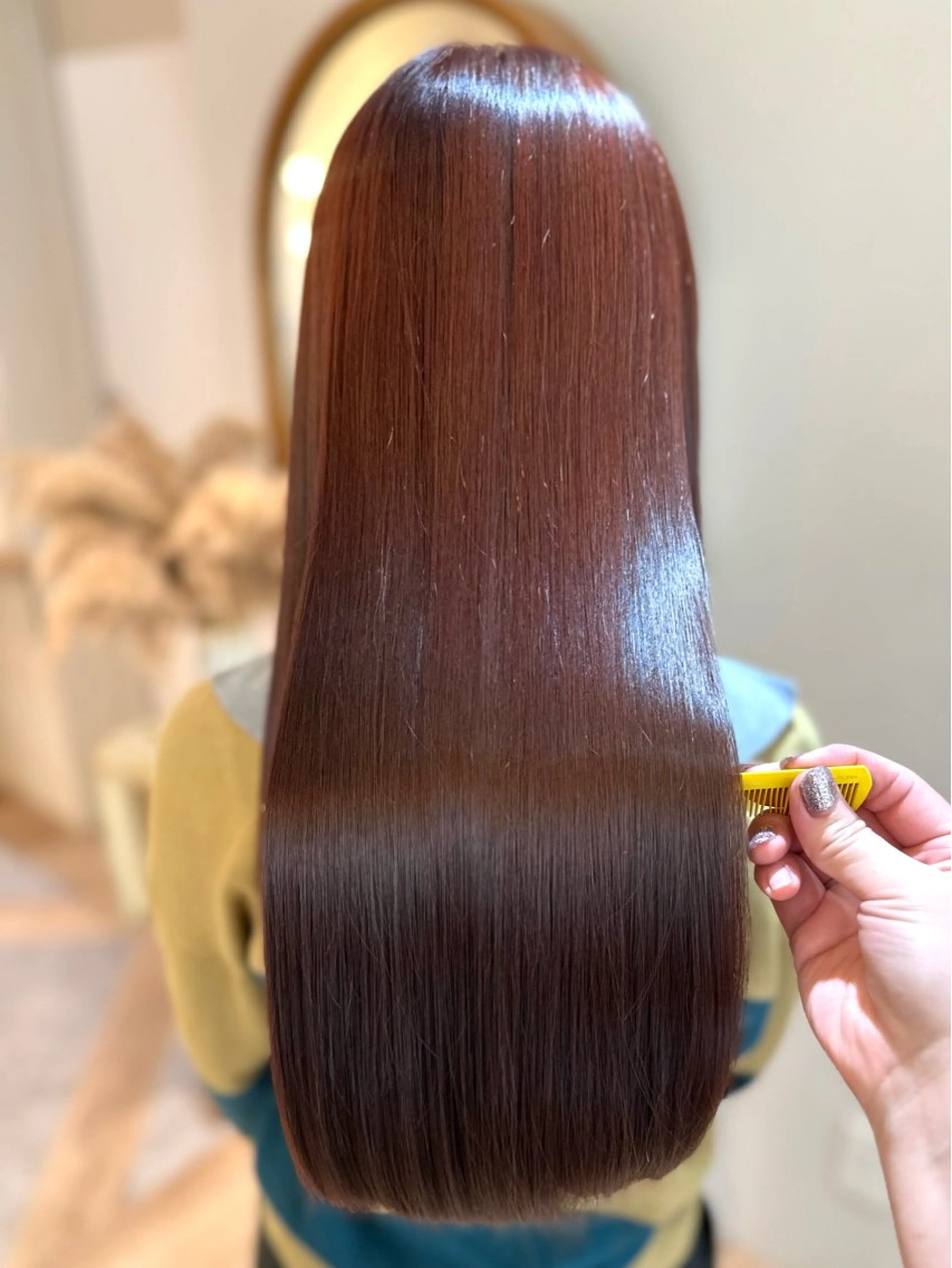 ロング 髪質改善/縮毛矯正 🌻momokaのヘアスタイル