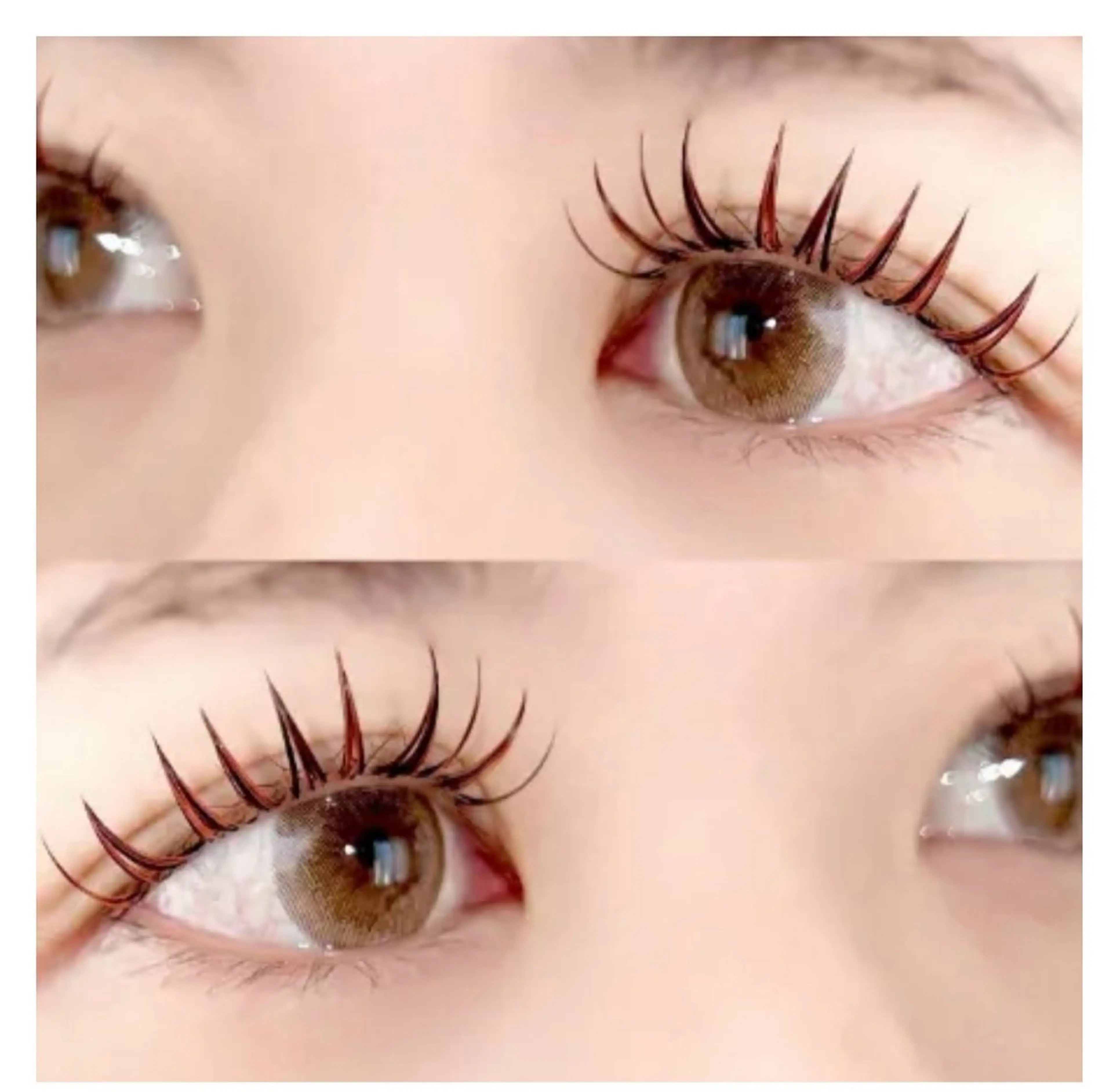 マツエク・マツパ 束感まつ毛 マツエク S+アサクサ束感 外国人風パリジエンヌのマツエク・マツパデザイン