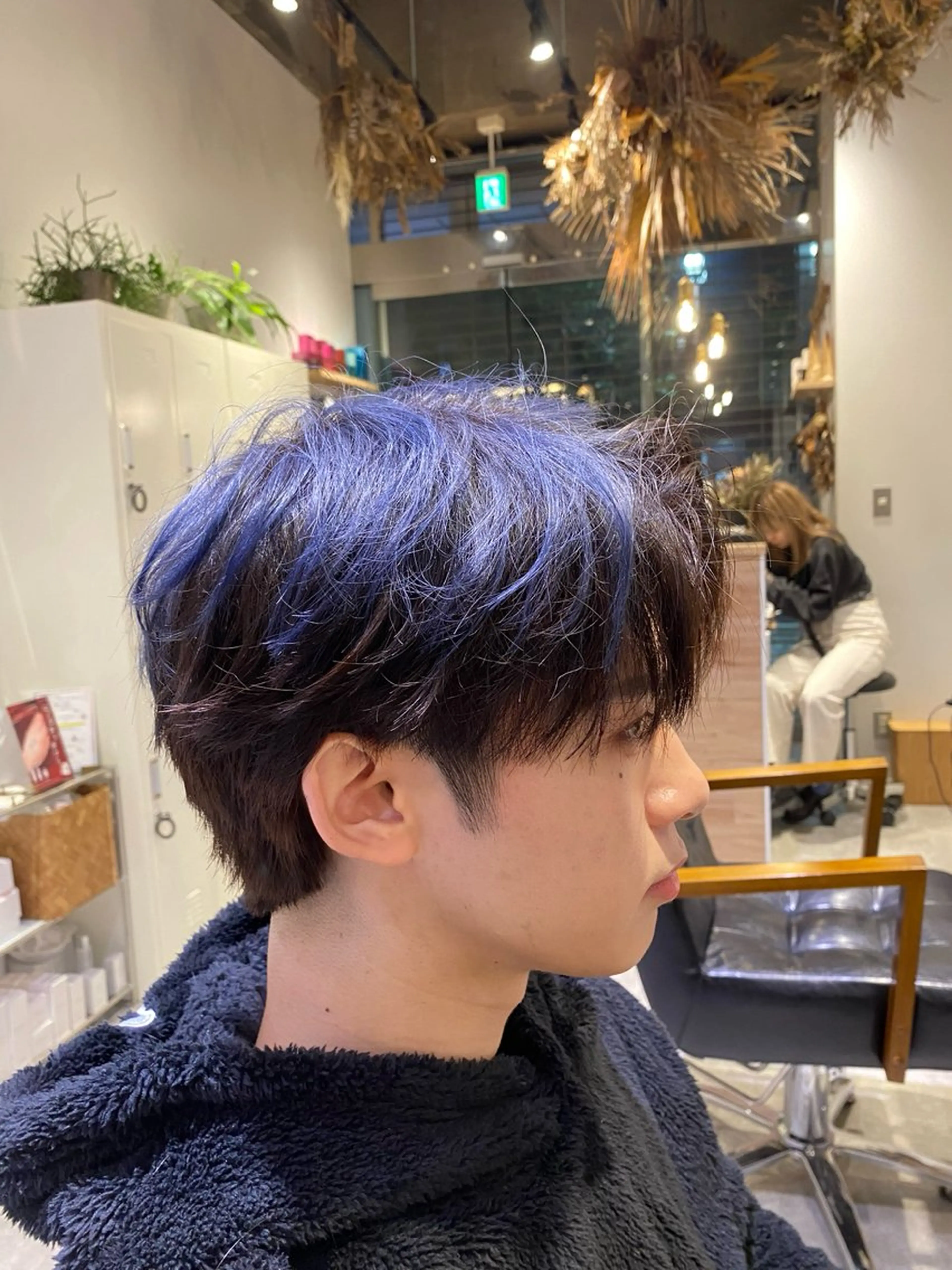 カラー メンズ カット ヘアカラー 似合わせスタイル： 叶夢のヘアスタイル