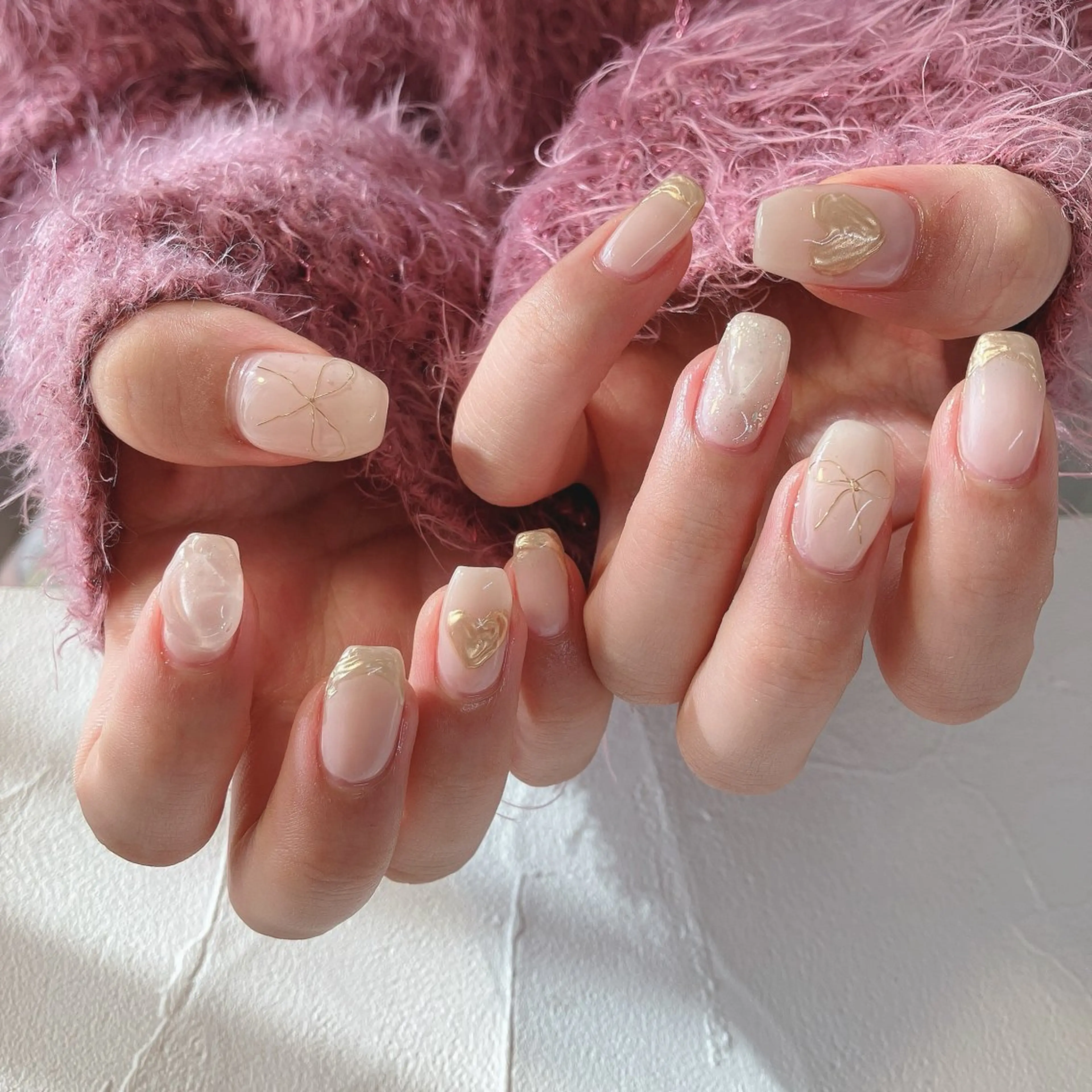 ネイル 成人式 ハンドネイル nails 🎀meのネイルデザイン