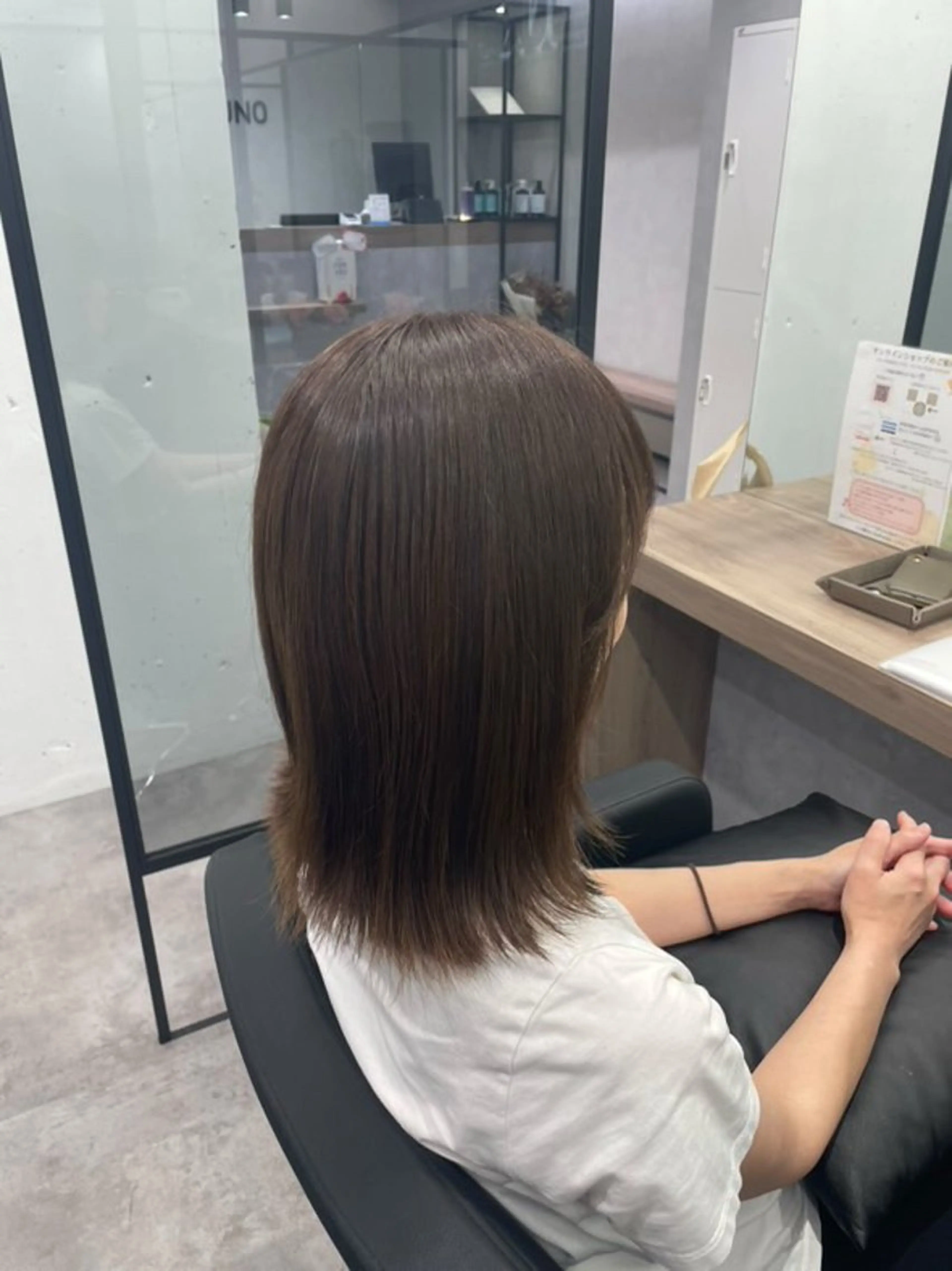 カラー hair salon UNO伊勢原店所属・はる 「カラーモデル募集」のヘアスタイル