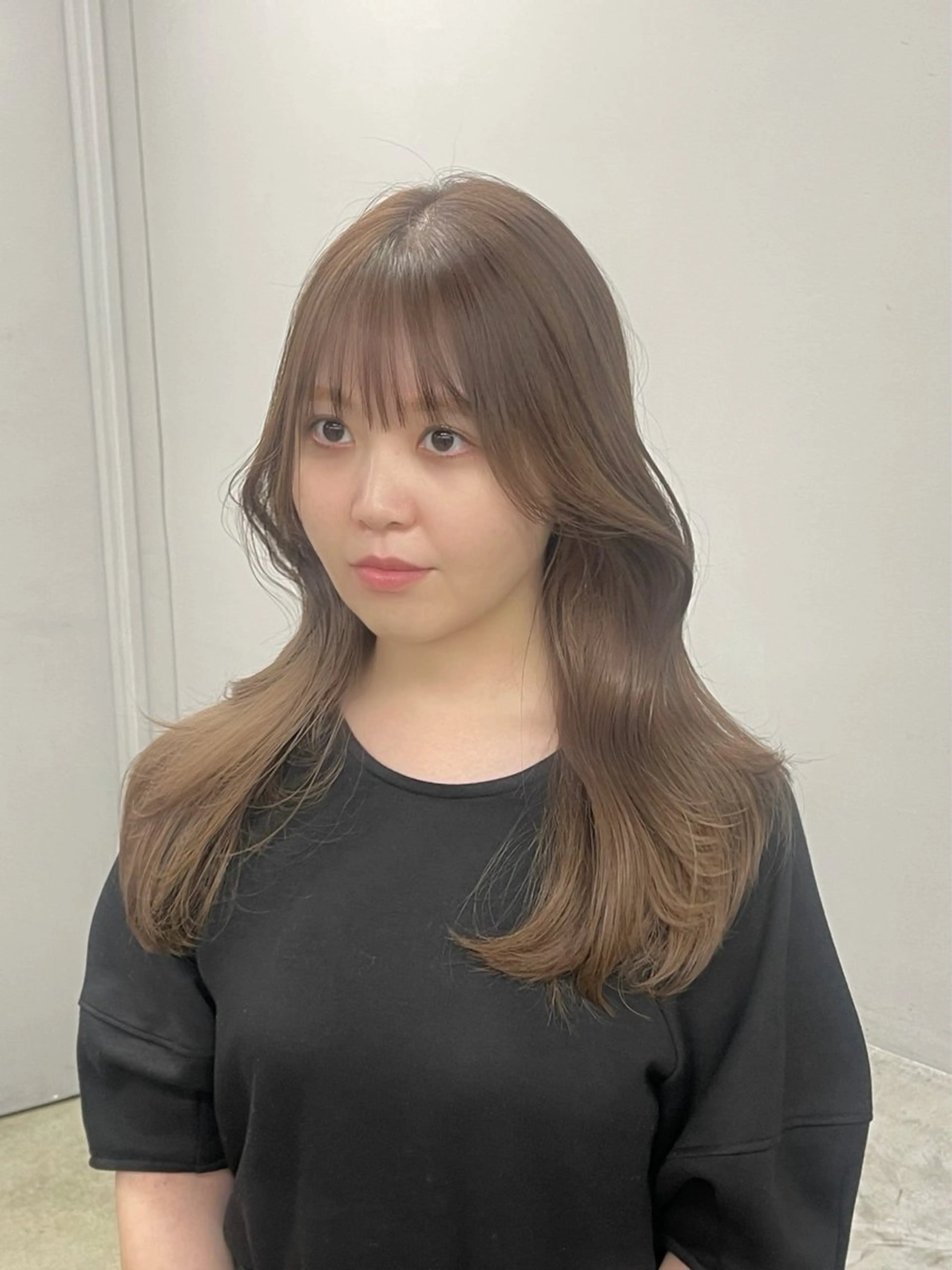 ロング レイヤーカット トリートメント mihiro 美優のヘアスタイル
